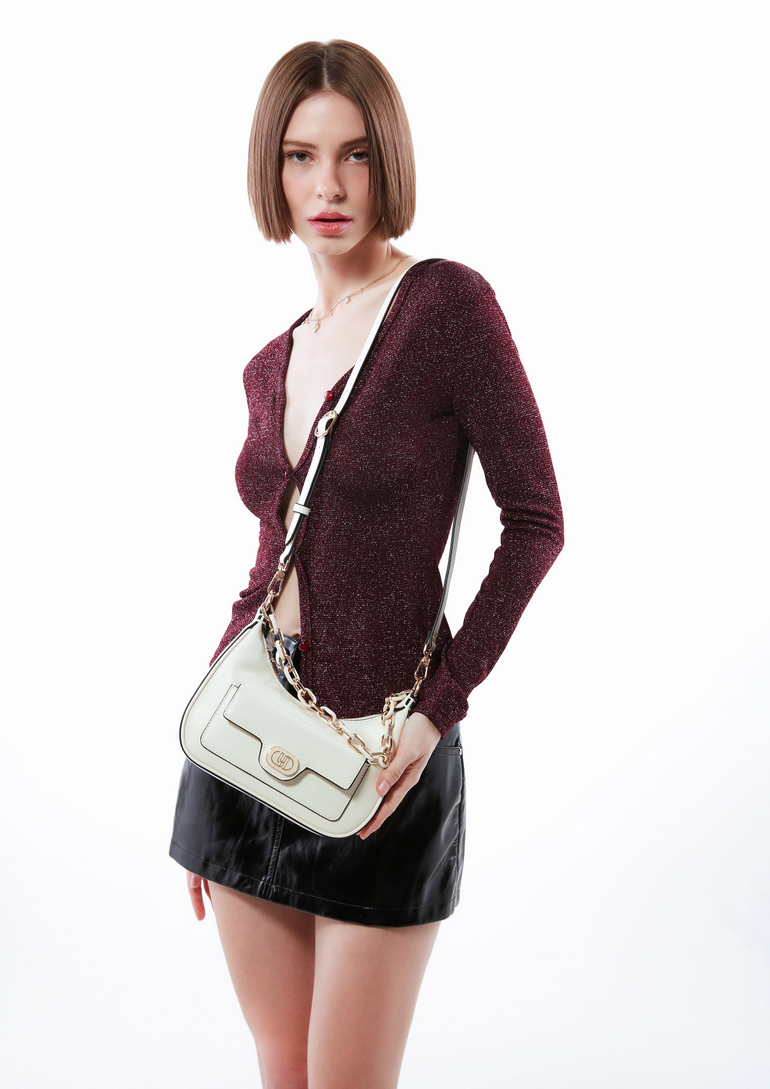 Helga Infinte Shoulderbag Ivory