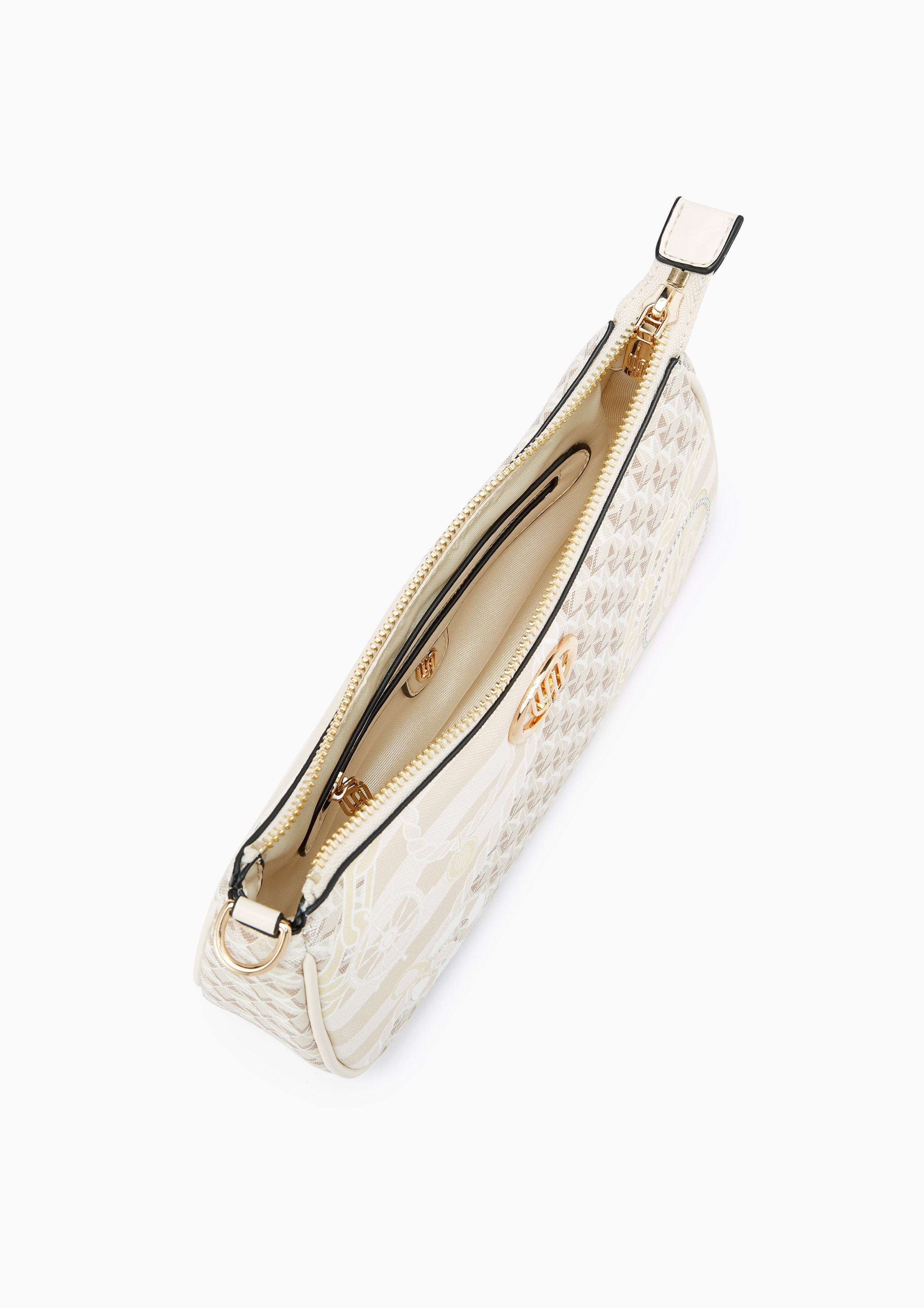 Minyas Infinite Shoulderbag Printed Beige