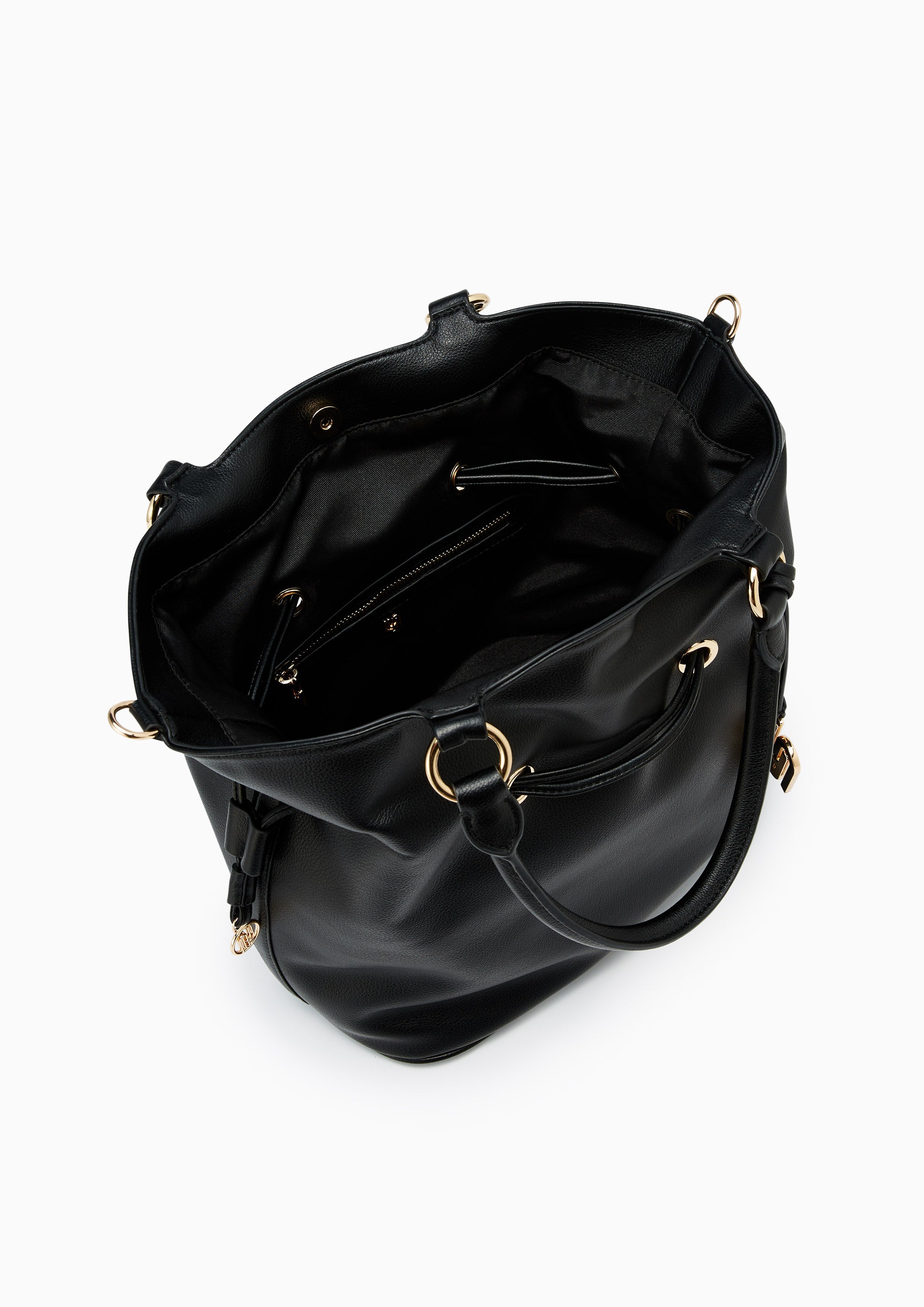 Olympia Infinite Xl Bucket Bag Black