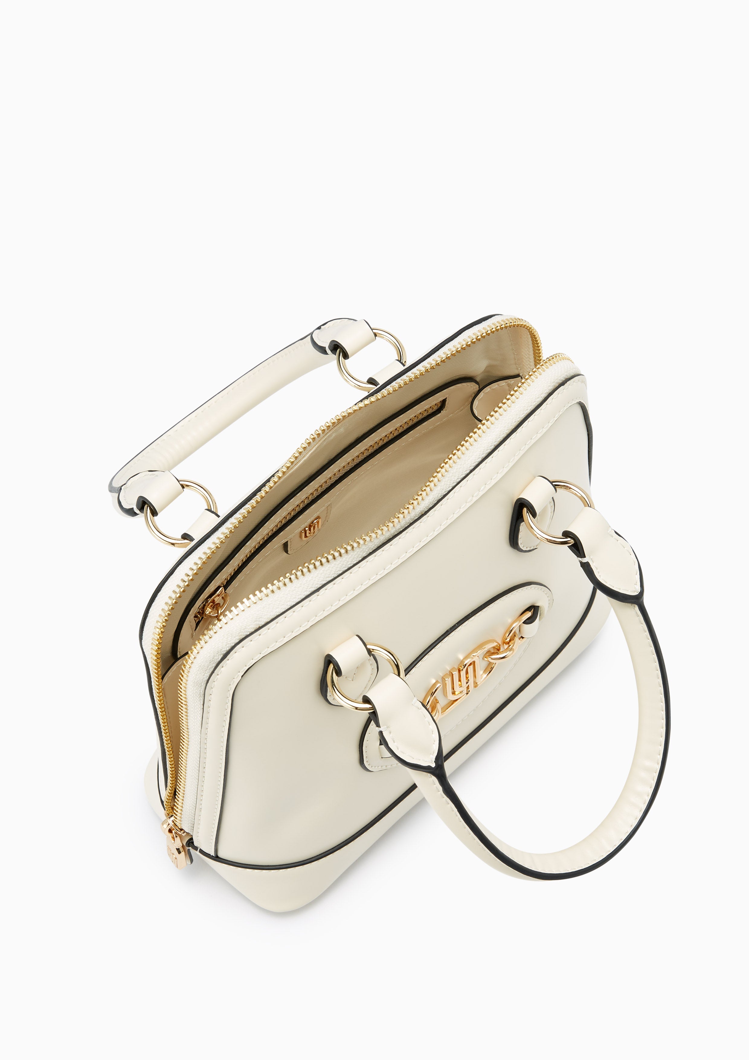 Vidia Plain Infinite Mini Top Handbag Ivory