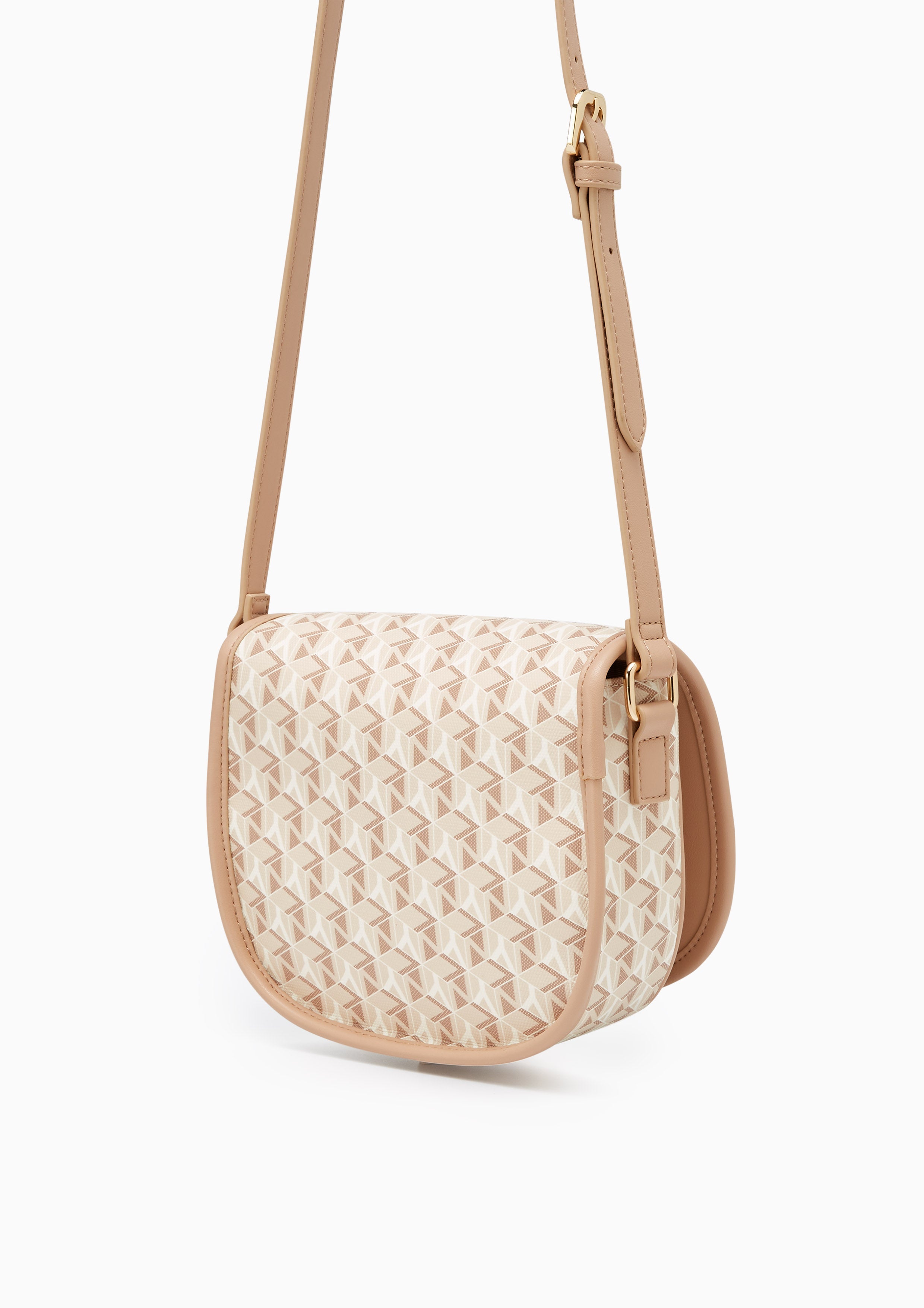 Solomon Infinite S Crossbody Bag Beige