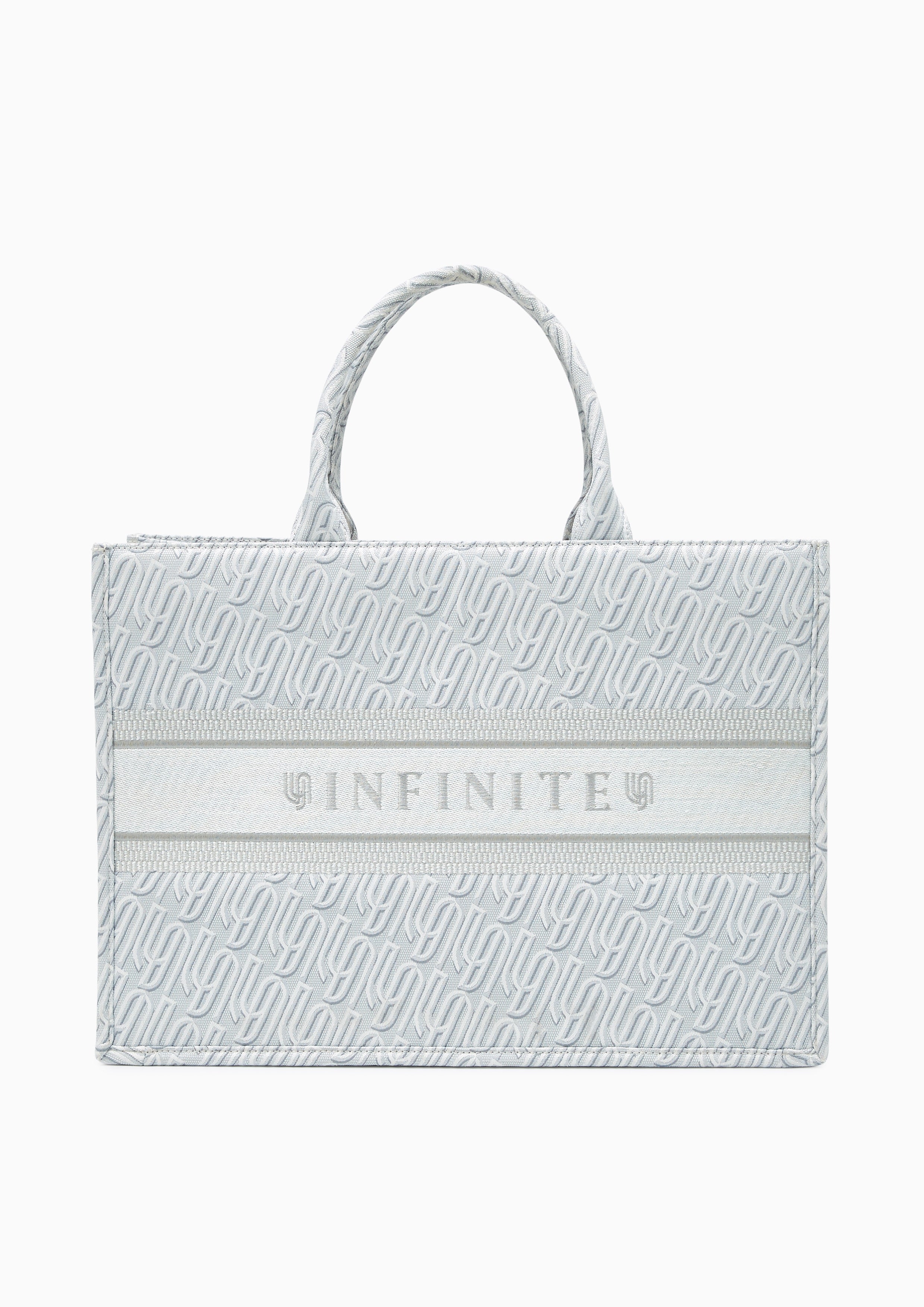 Viola Infinite Tote Bag Light Grey