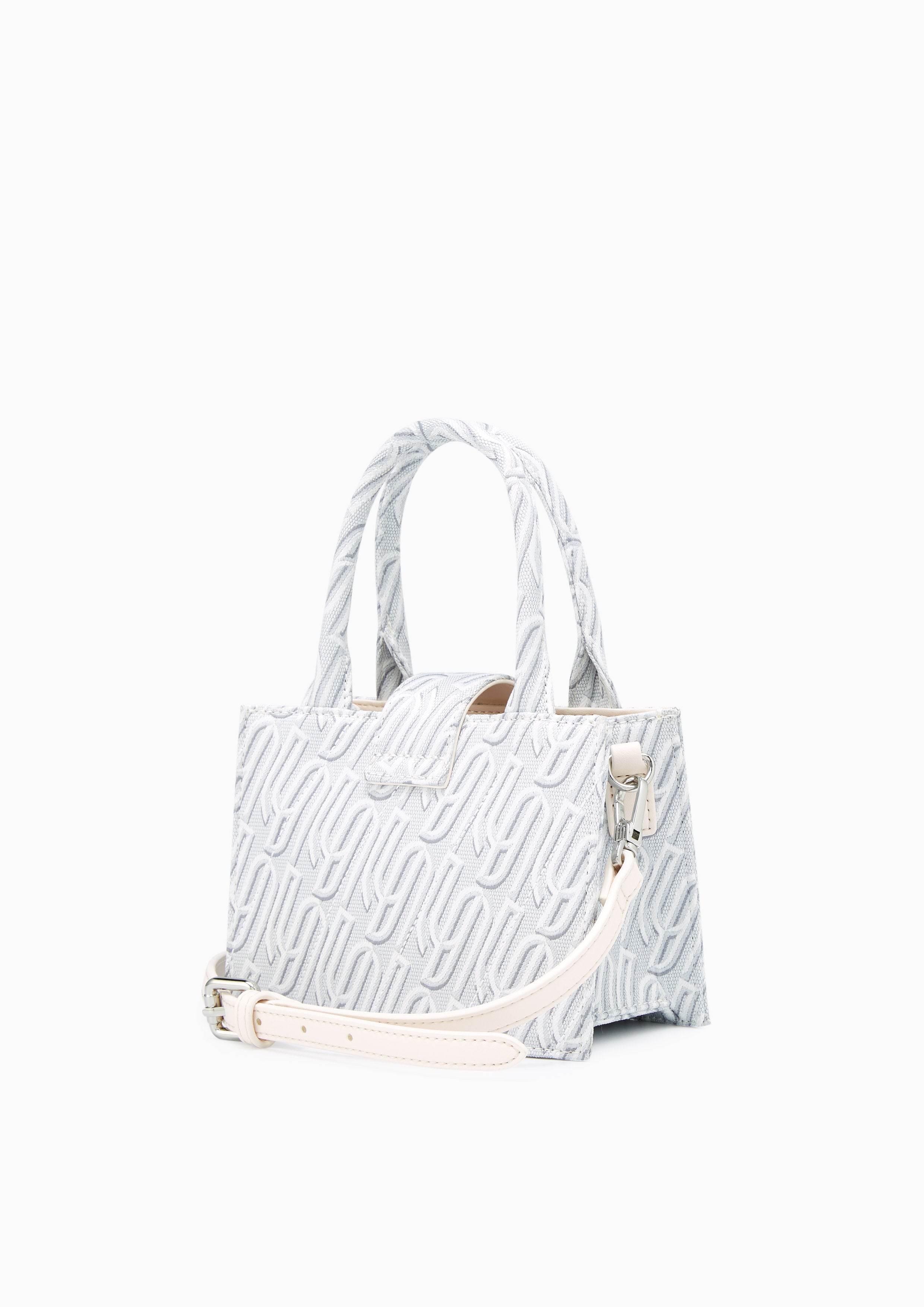 Viola Infinite Mini Tote Bag Light Grey