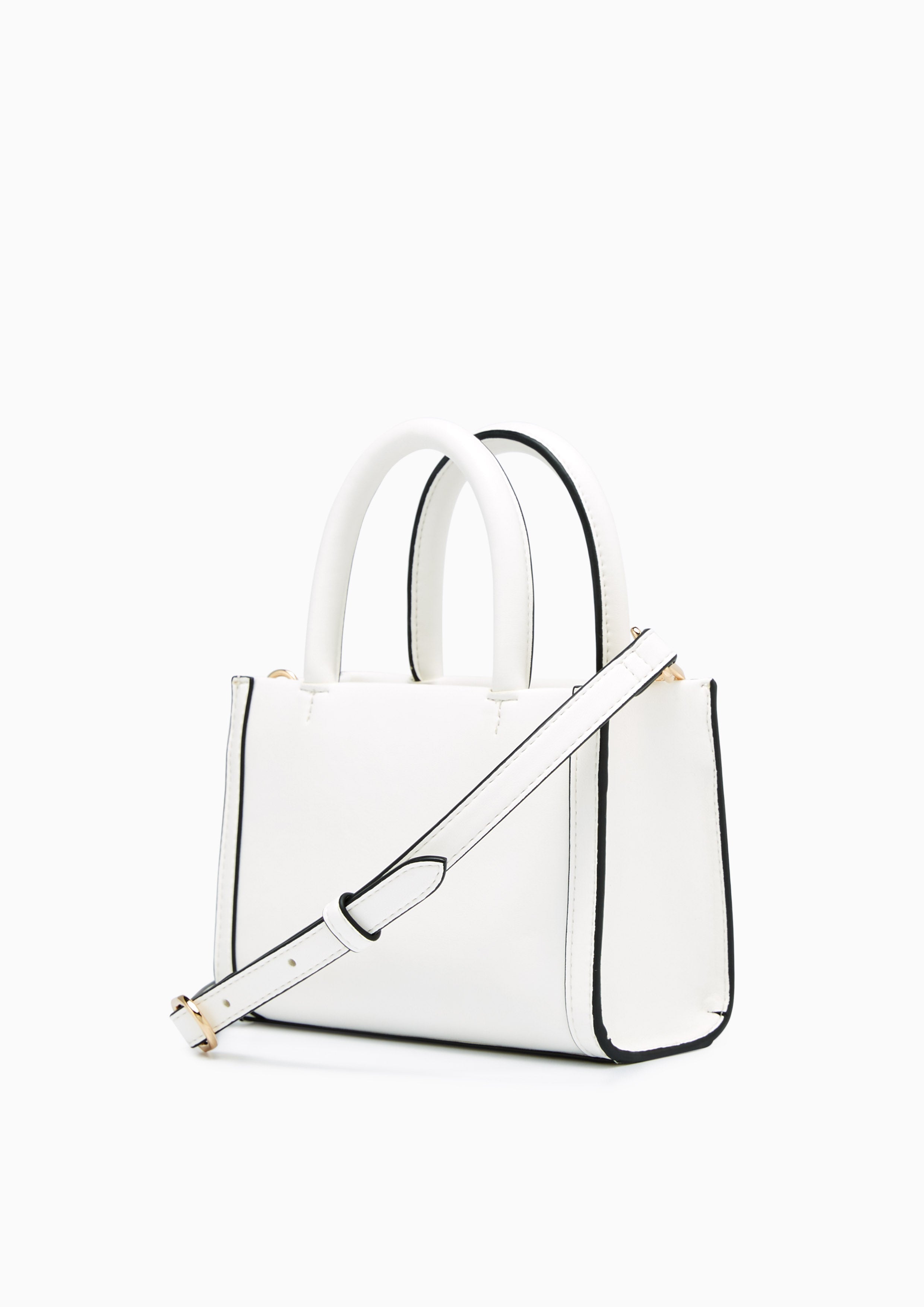 Louvre Infinite Mini  Tote Bag White