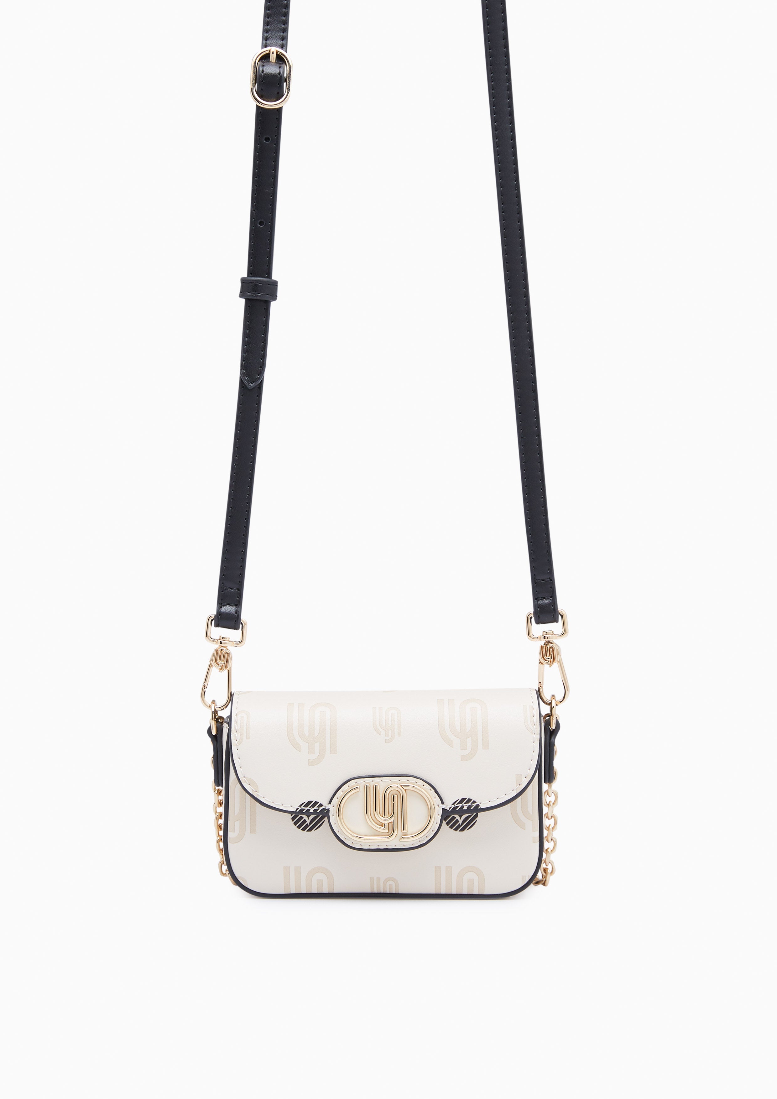 Mintage Print Inf XS Crossbody Bag White