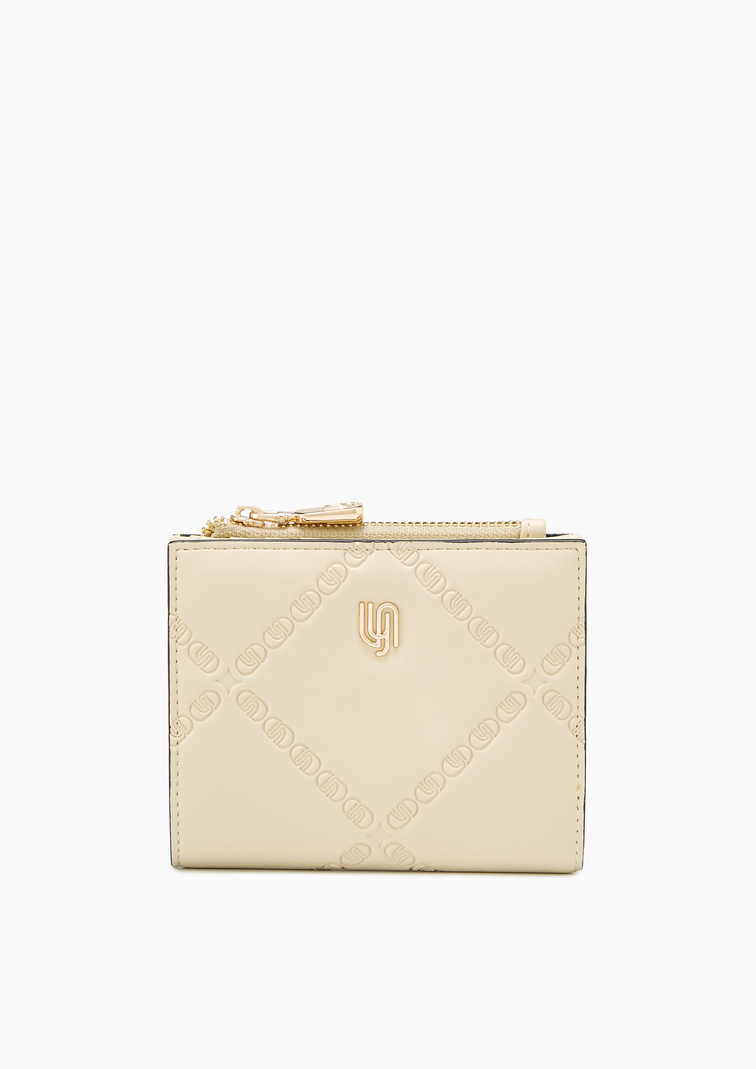 Jovi Short Wallet Beige