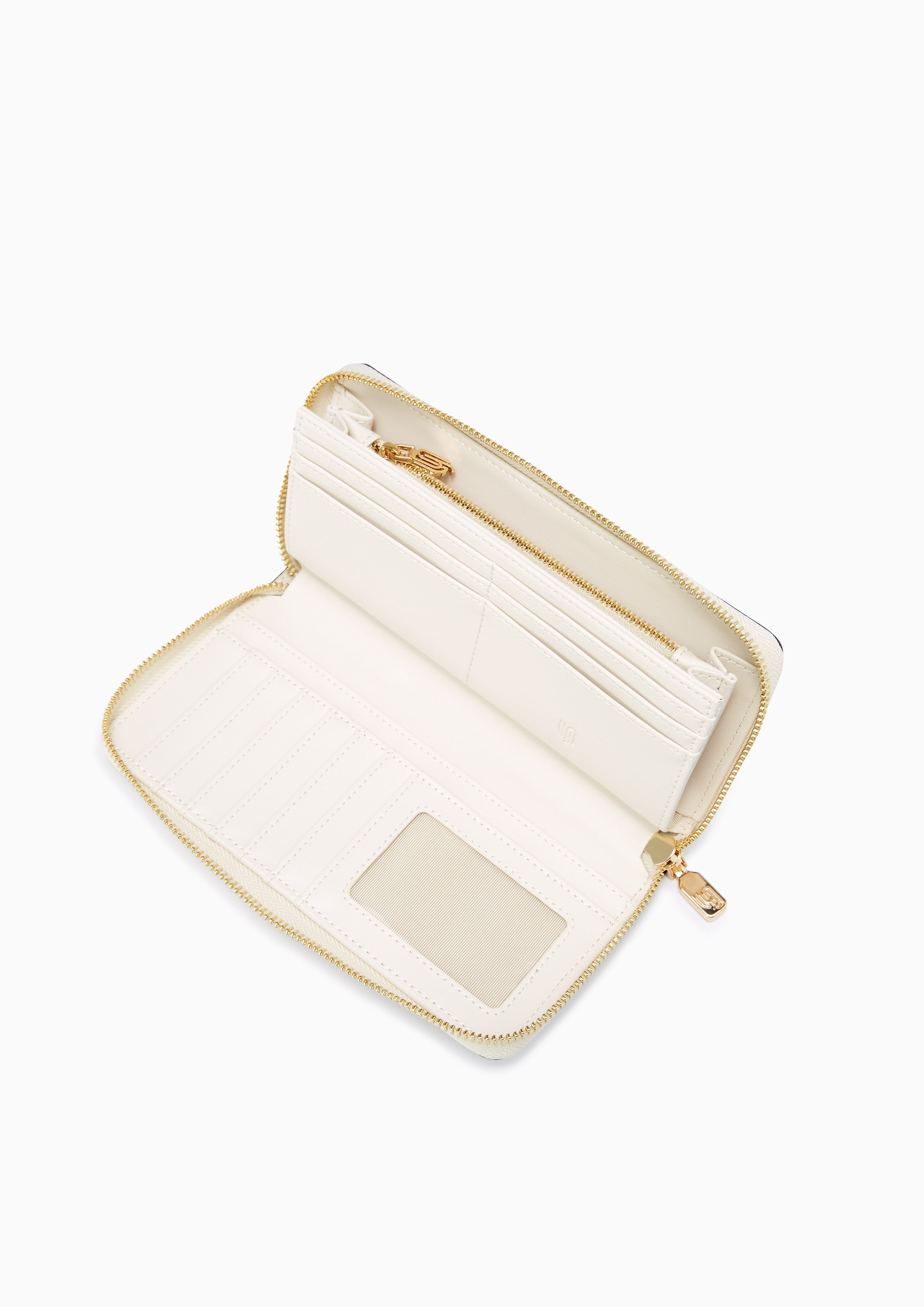 Jovi Long Wallet White