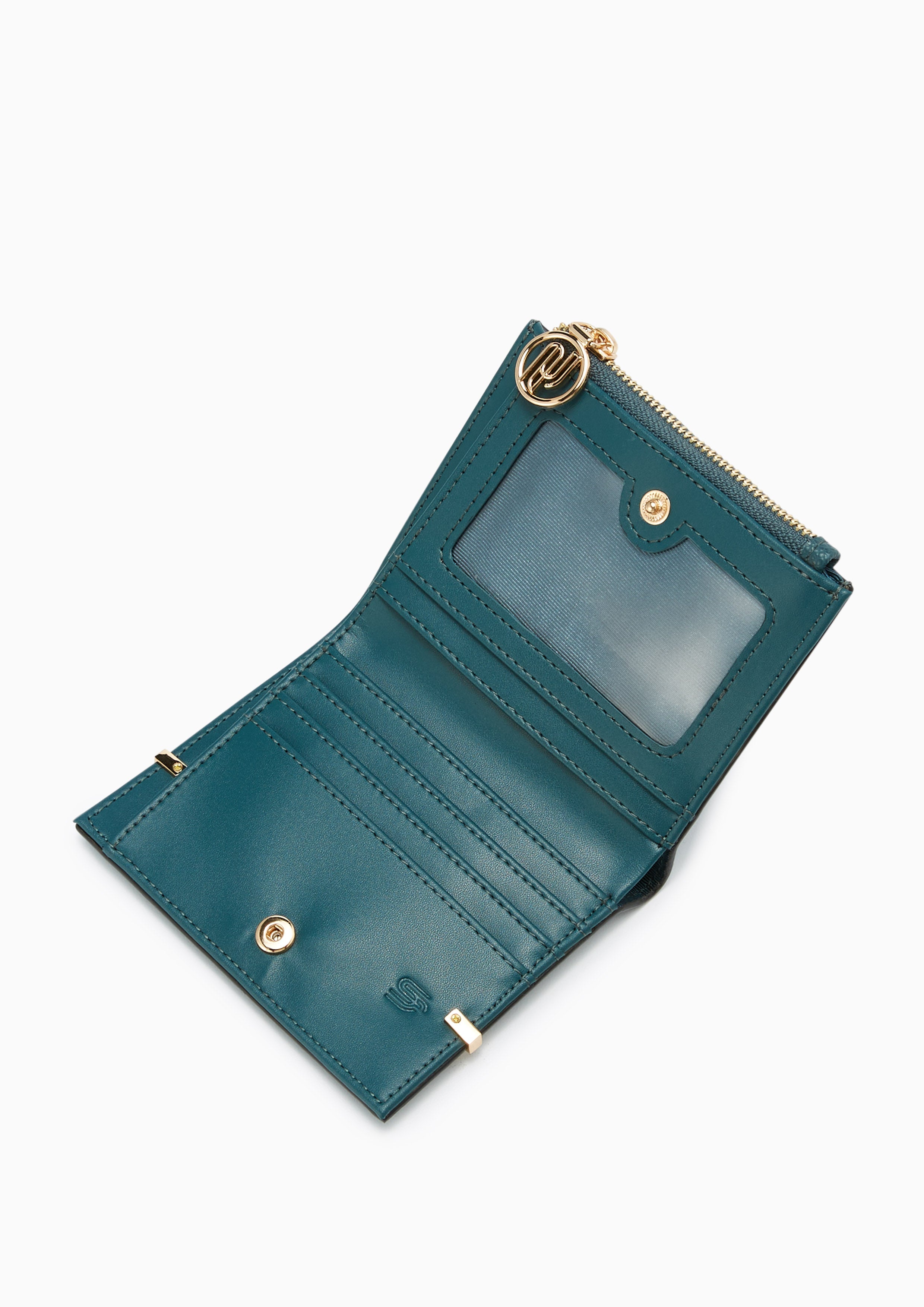 Olympia Infinite Short Wallet Green