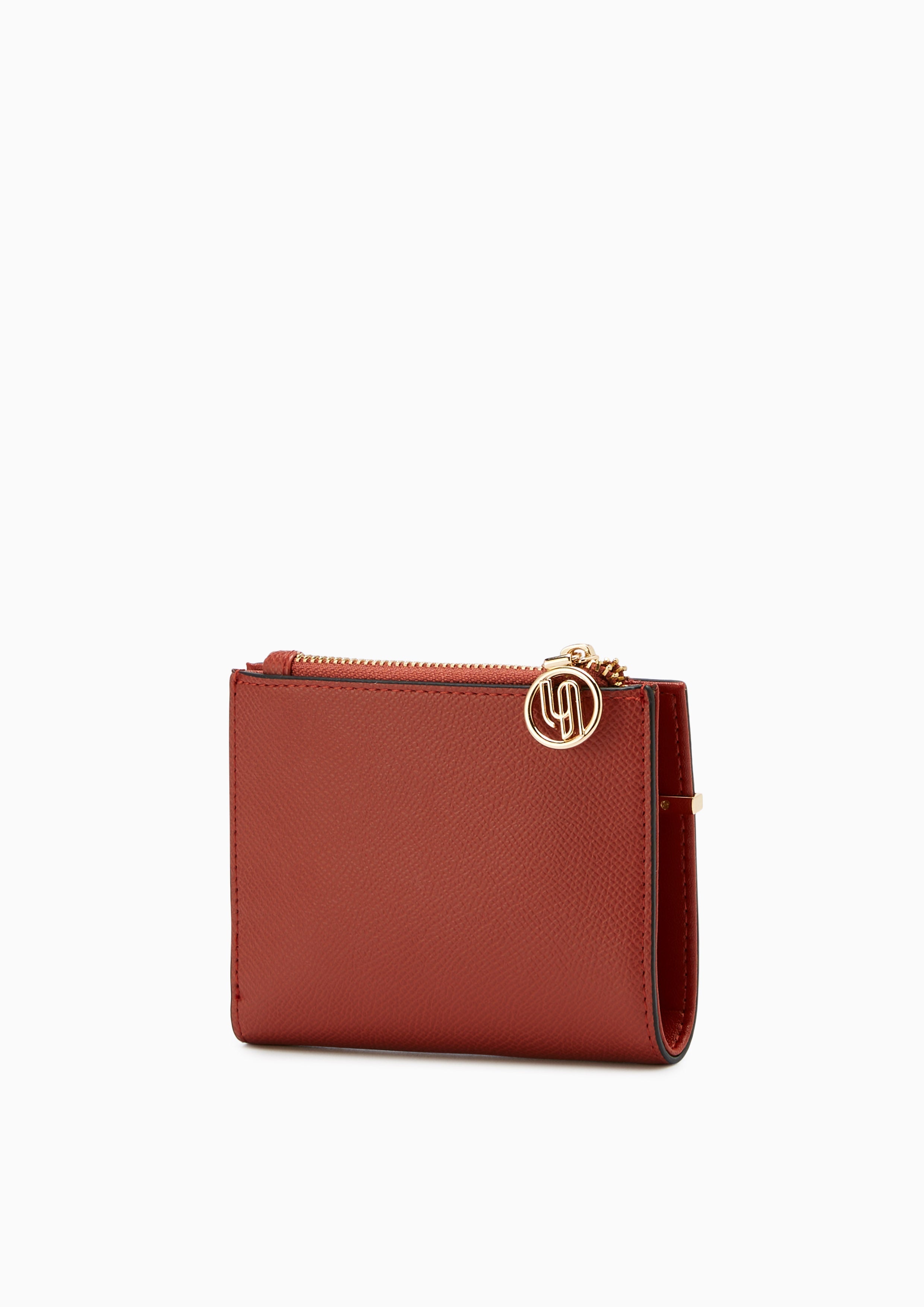 Olympia Infinite Short Wallet Dark Orange