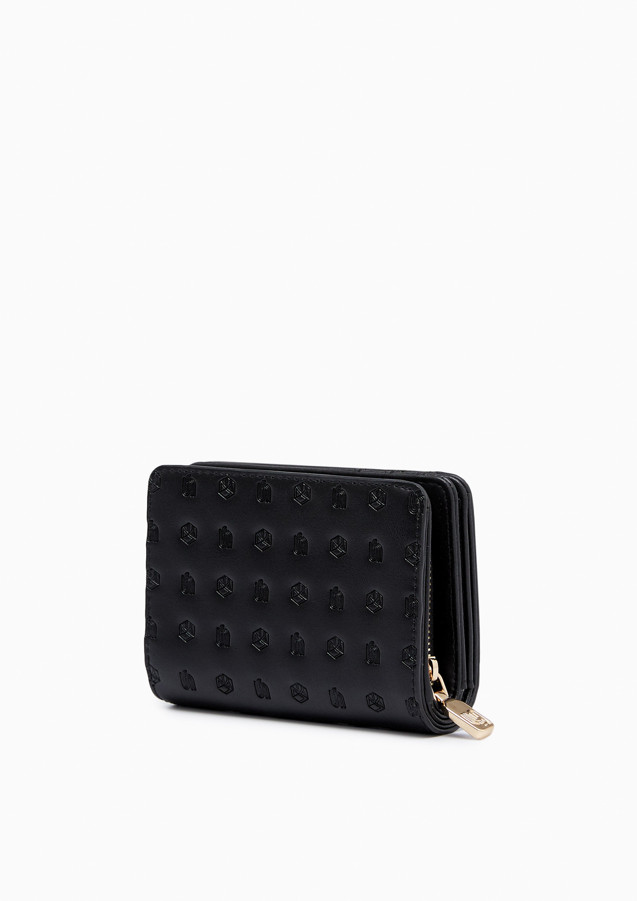 Mintage Inf Short Wallet Black