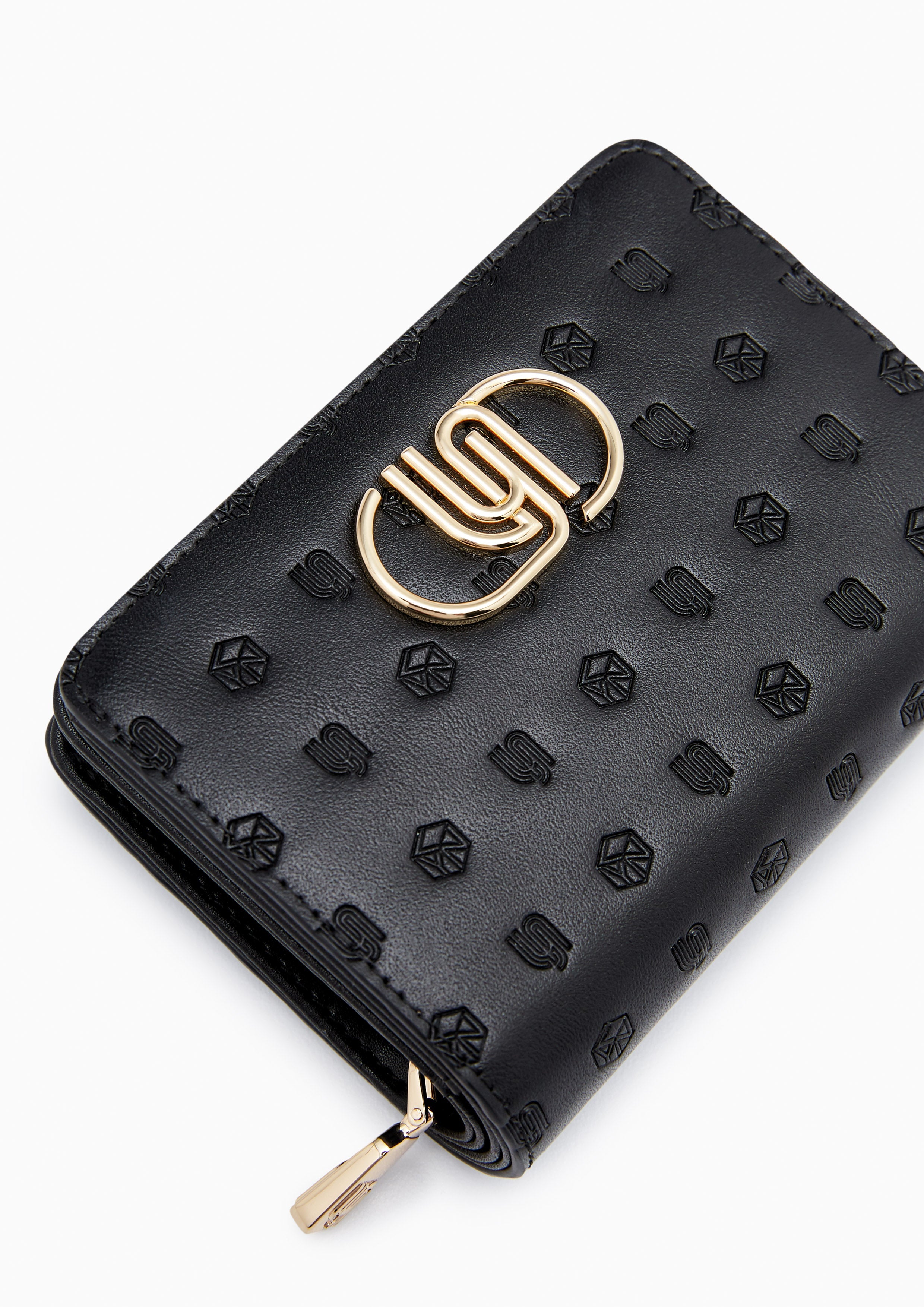 Mintage Inf Short Wallet Black