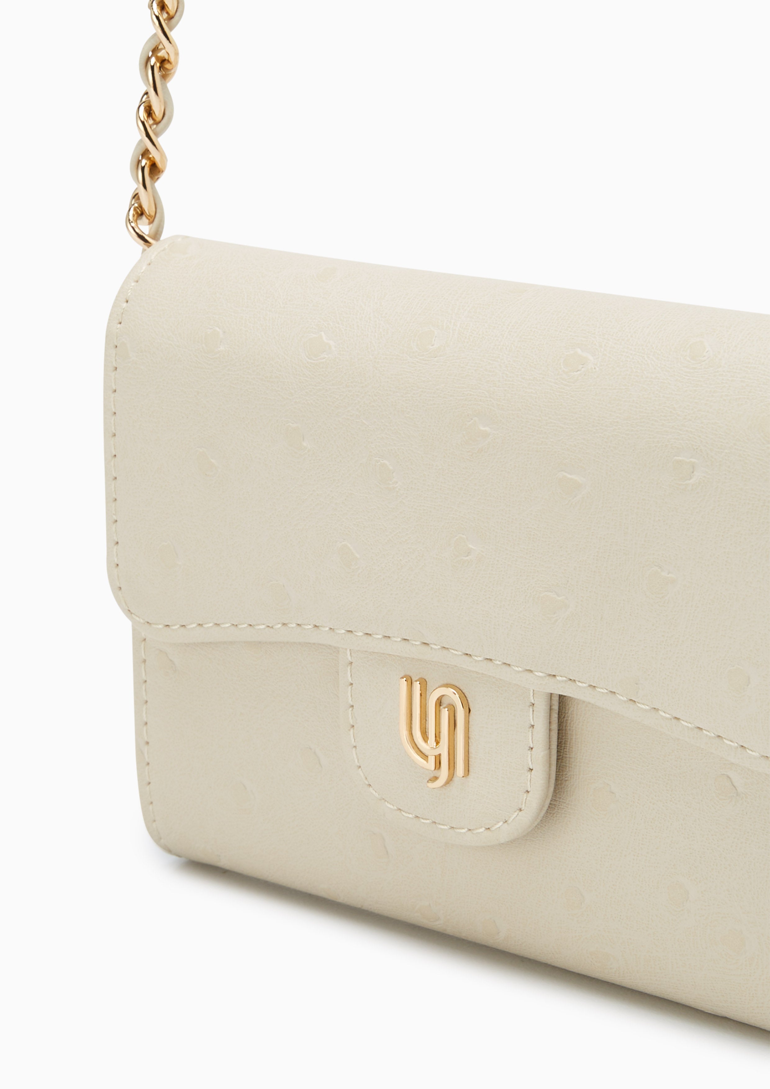 Kaela Infinite Short Wallet Beige