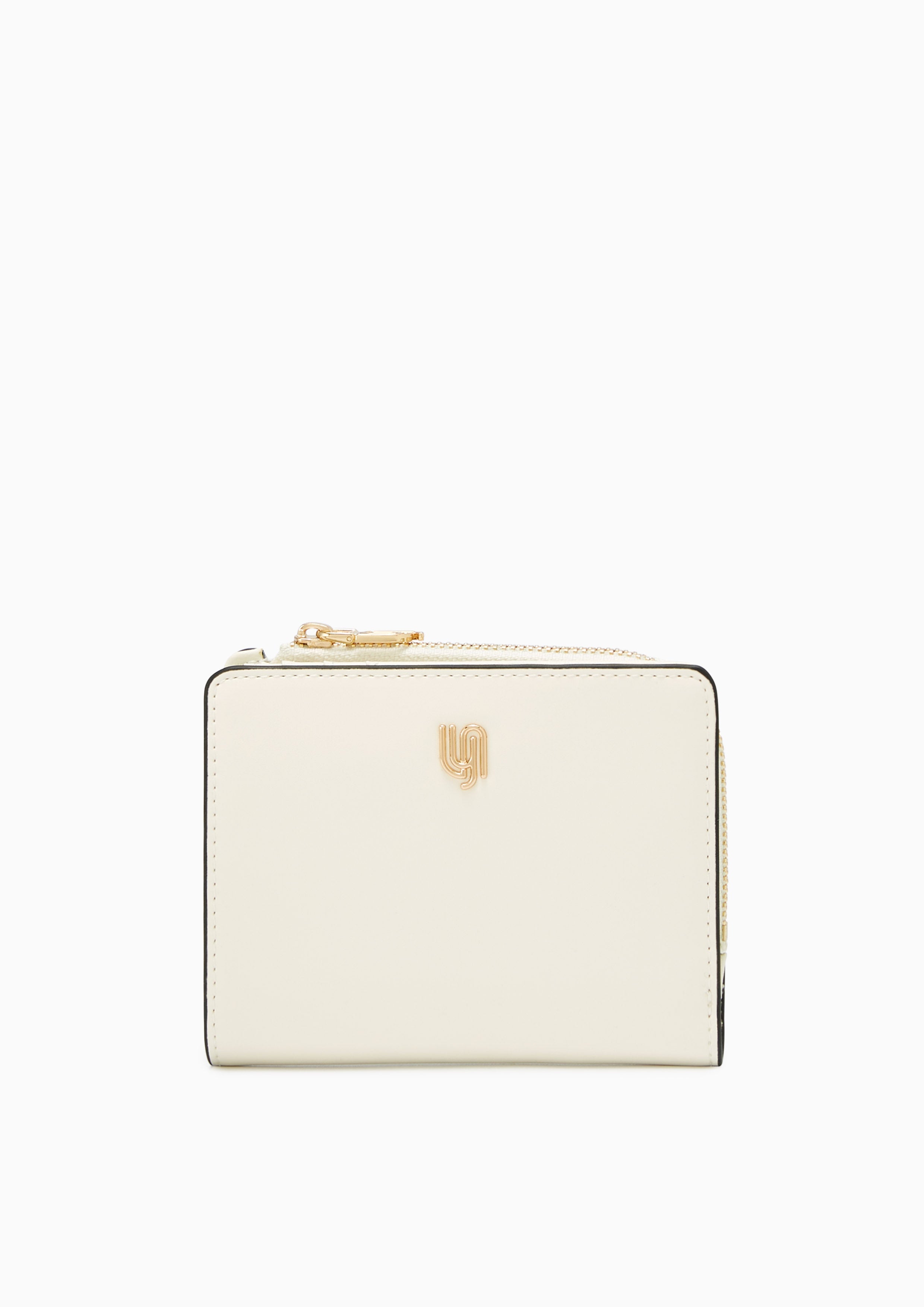 Kaela Infinite Zip Short Wallet Ivory