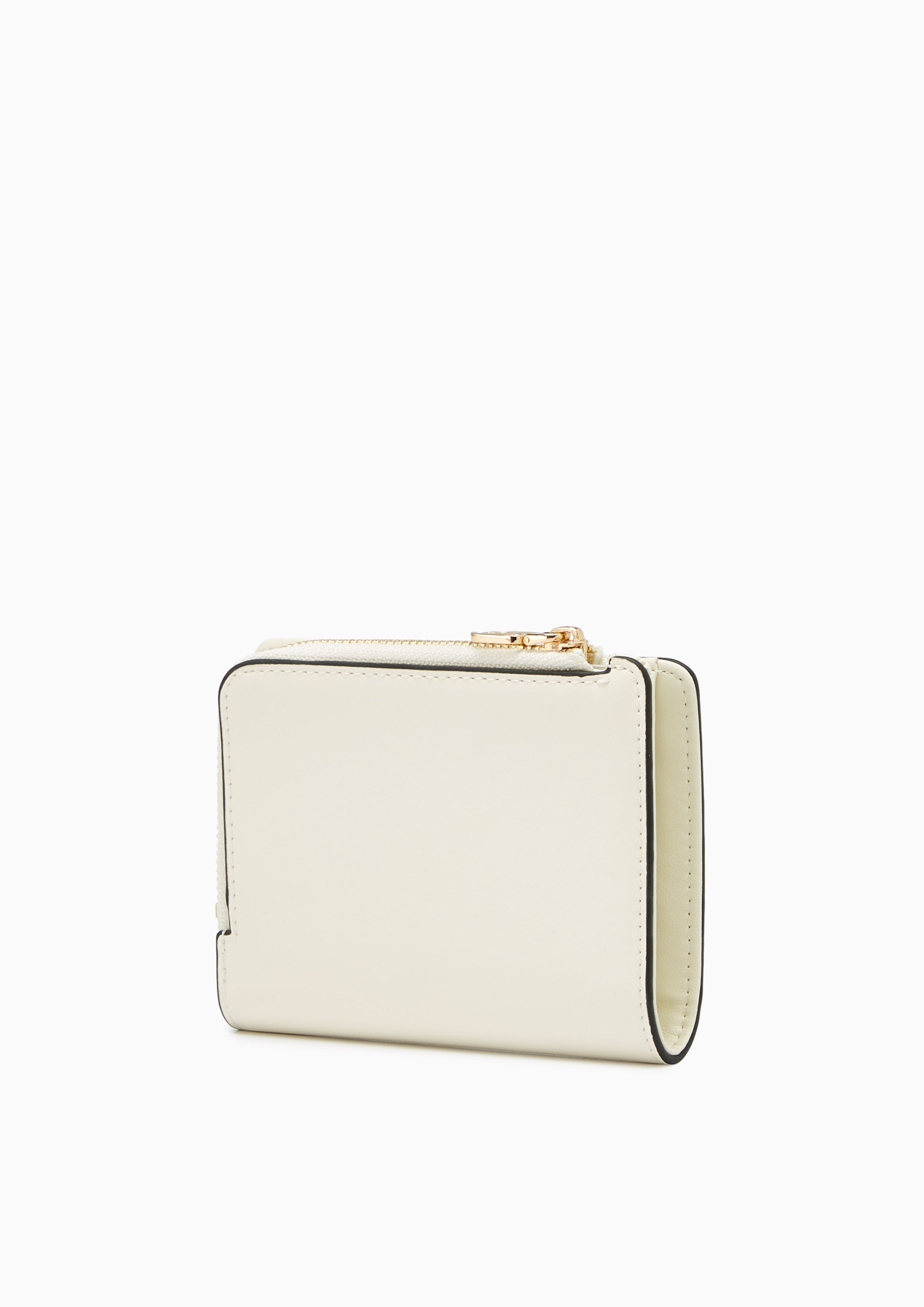 Kaela Infinite Zip Short Wallet Ivory