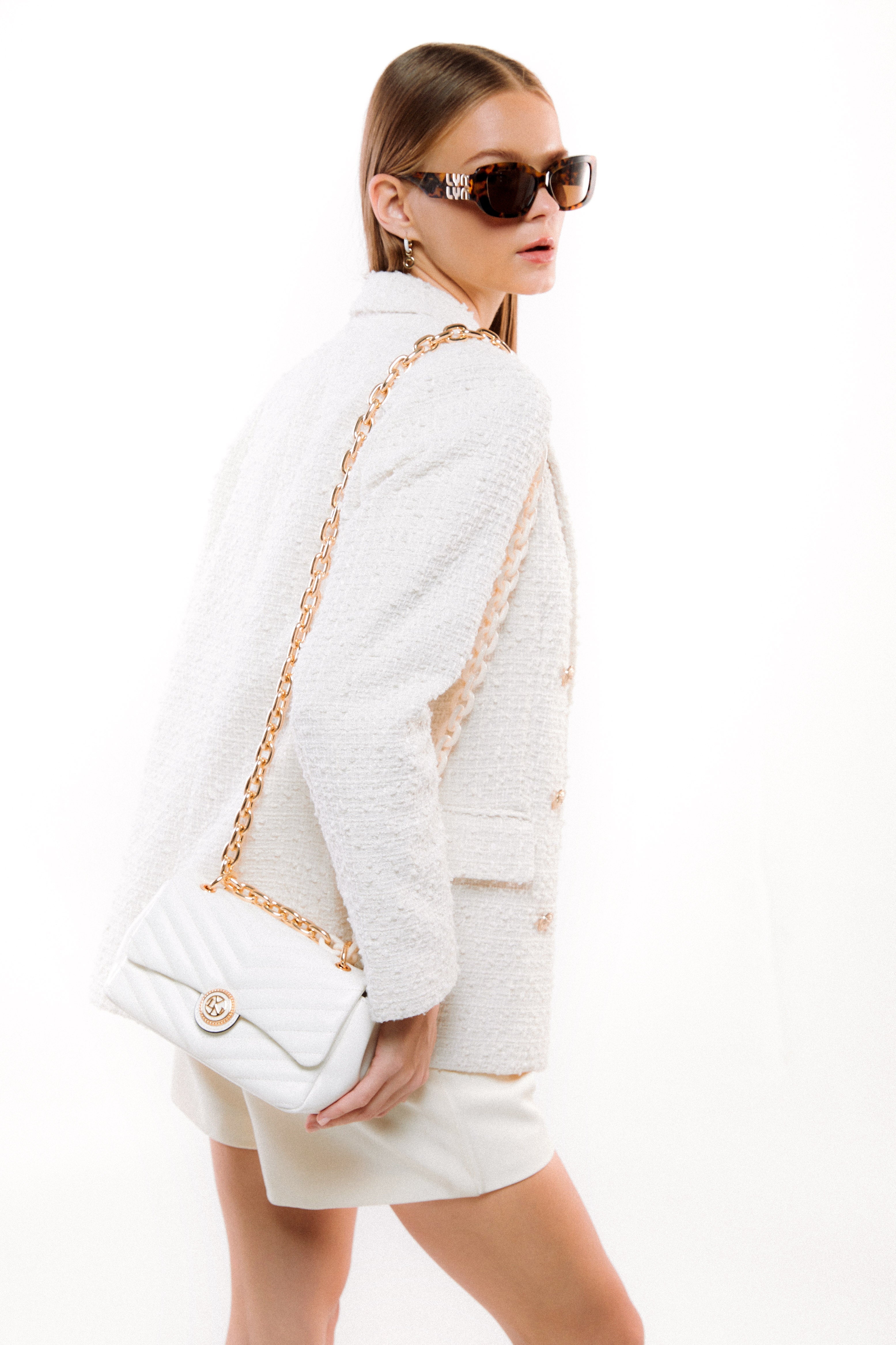 Isabel Neo Crossbody Bag Off-White