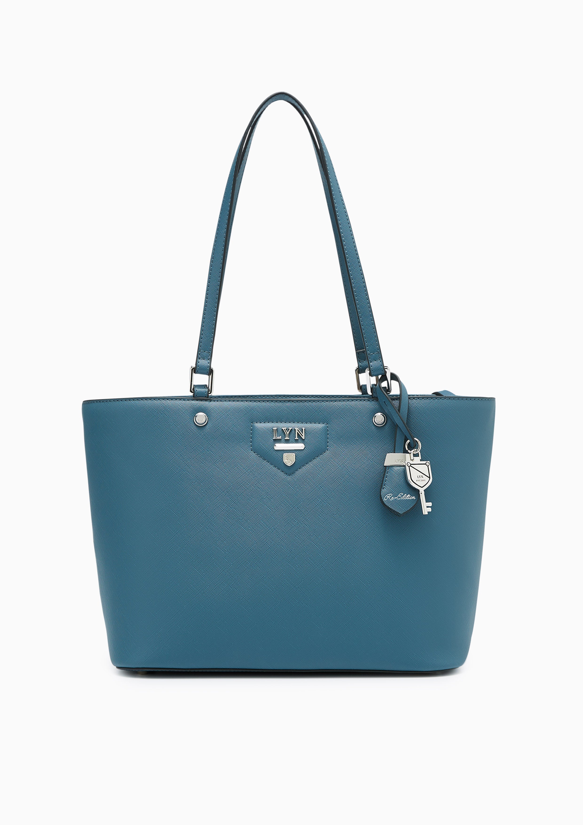 Carina Re-Edition L Tote Bag Dark Blue