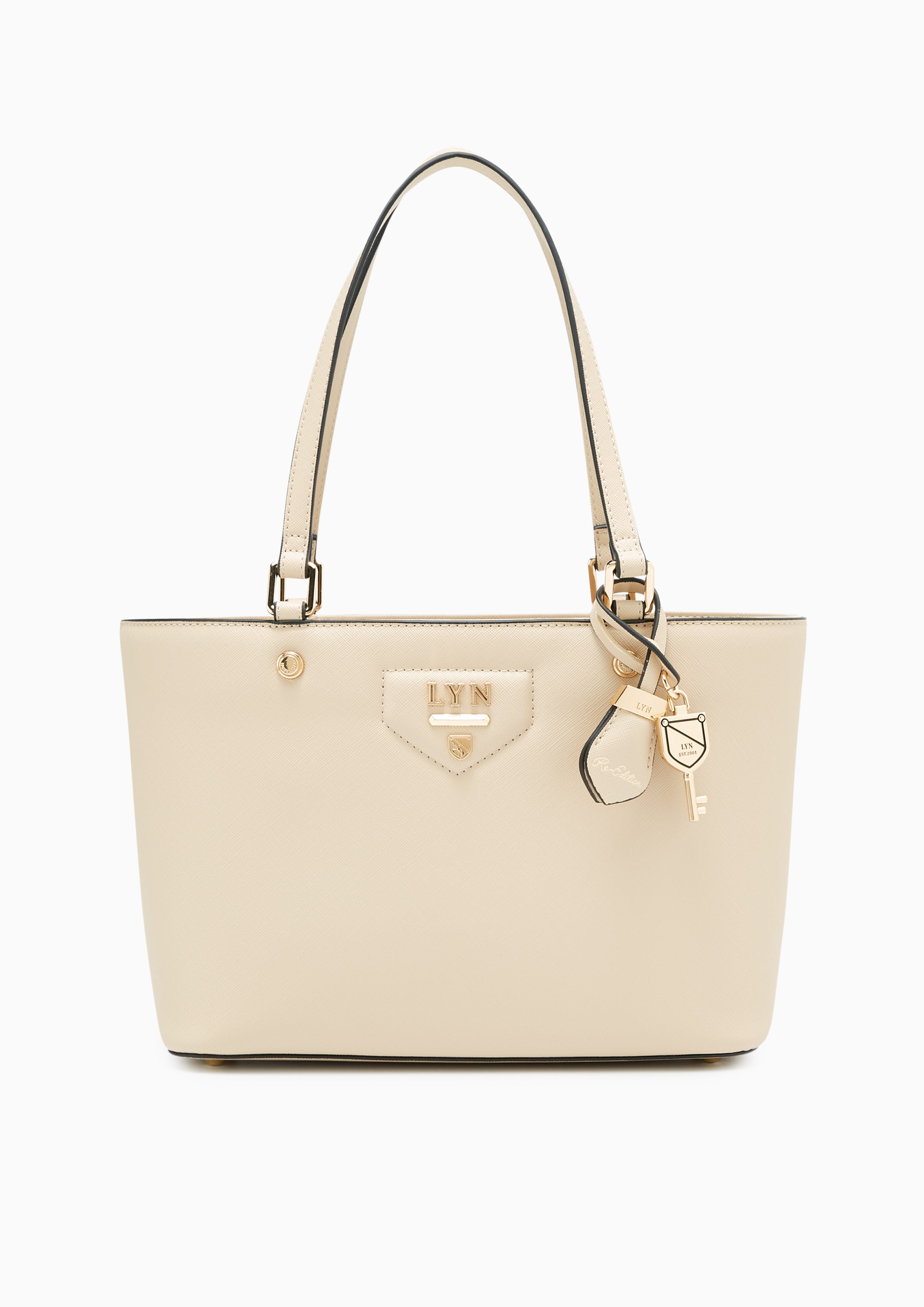 Carinaion S Tote Bag Beige