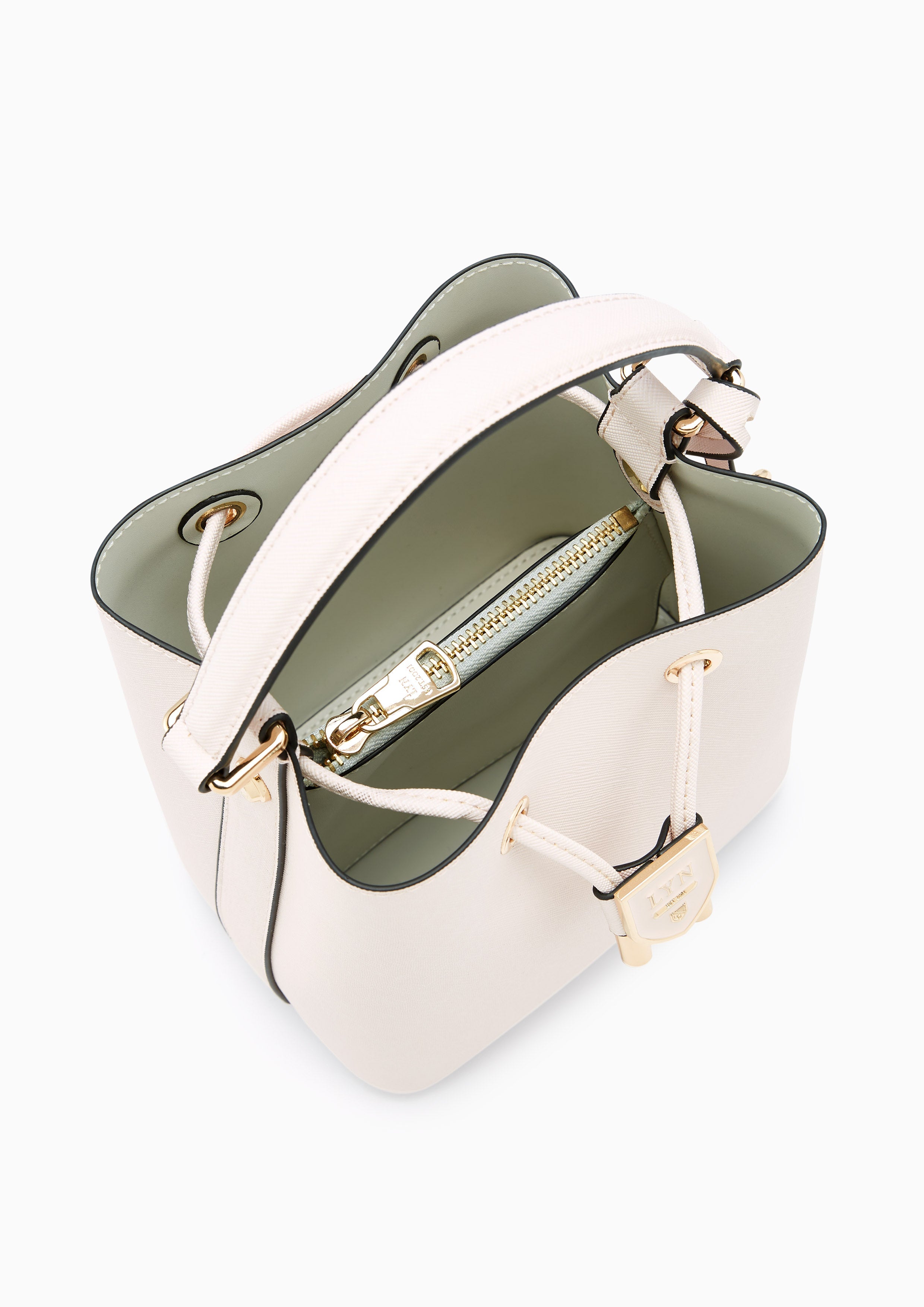 Carina Re-Edition S Bucket Bag Light Pink