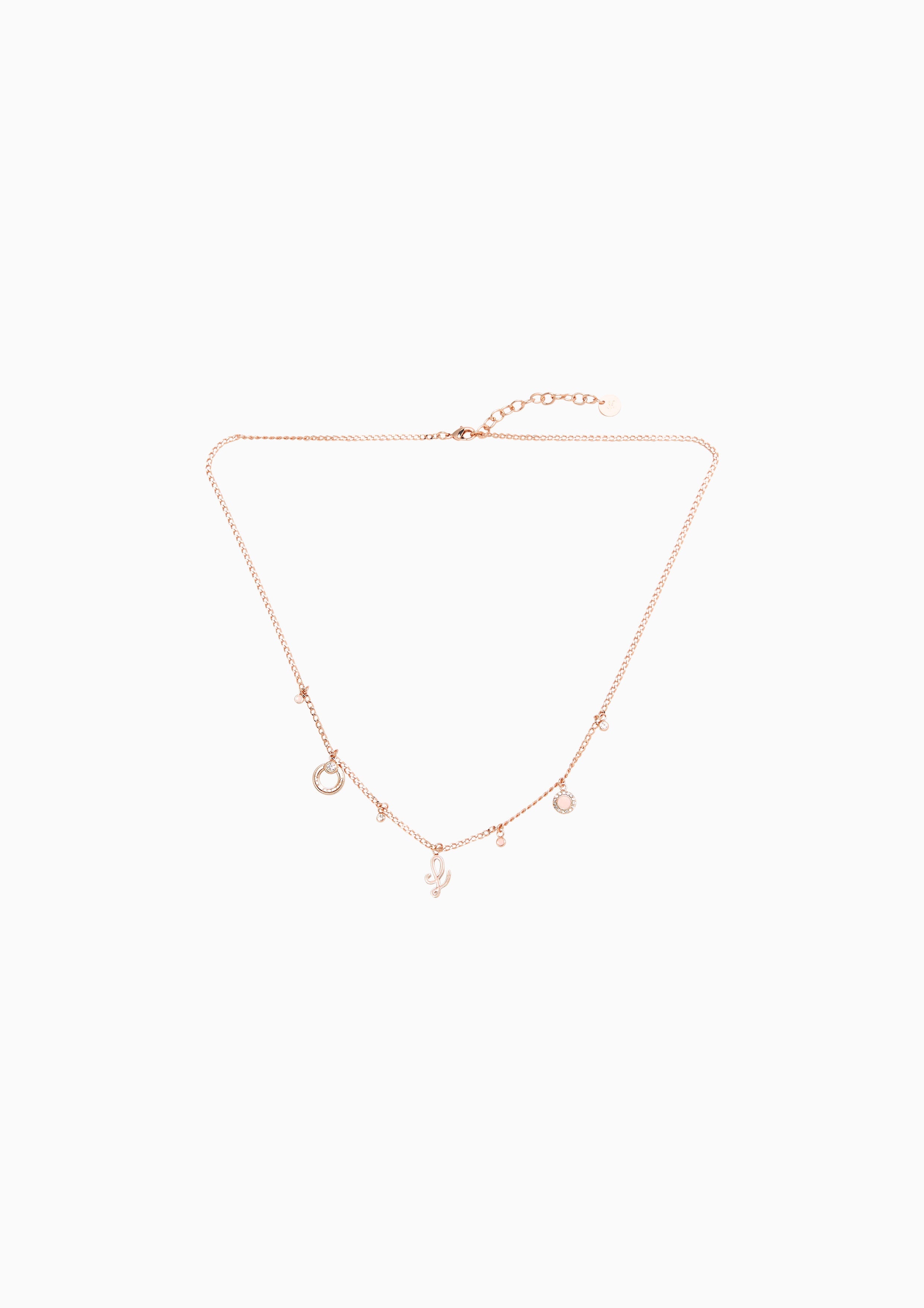 Leon Necklace Rose Gold