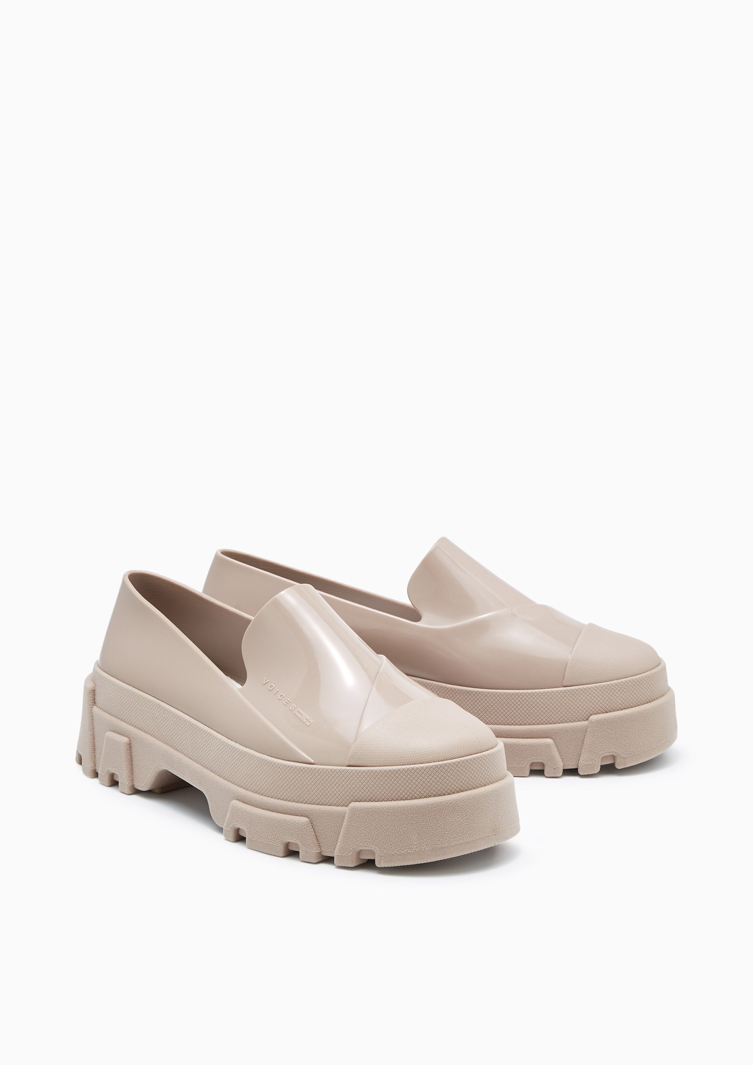 Bush Platform Loafers Beige