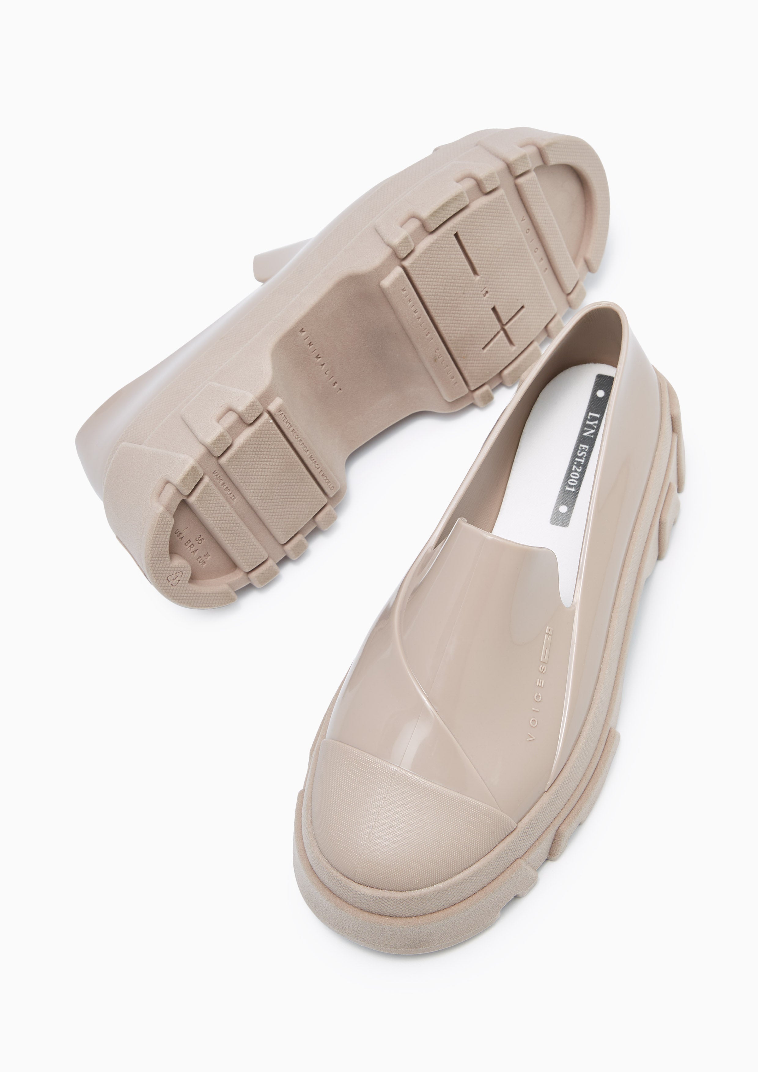 Bush Platform Loafers Beige