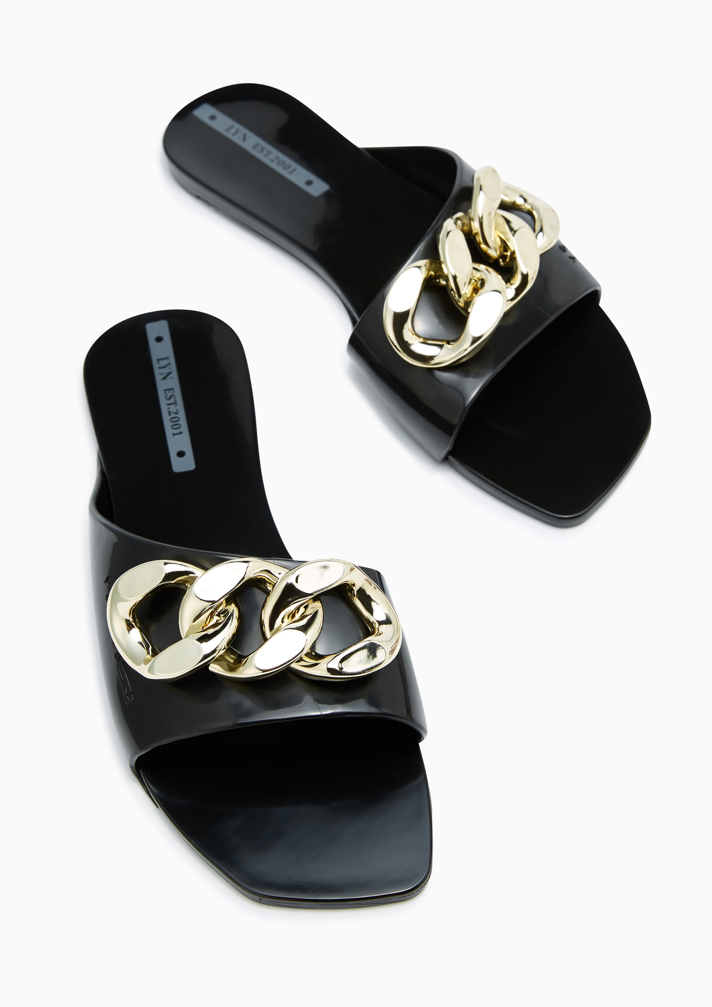 Bugloss Flat Sandals Black