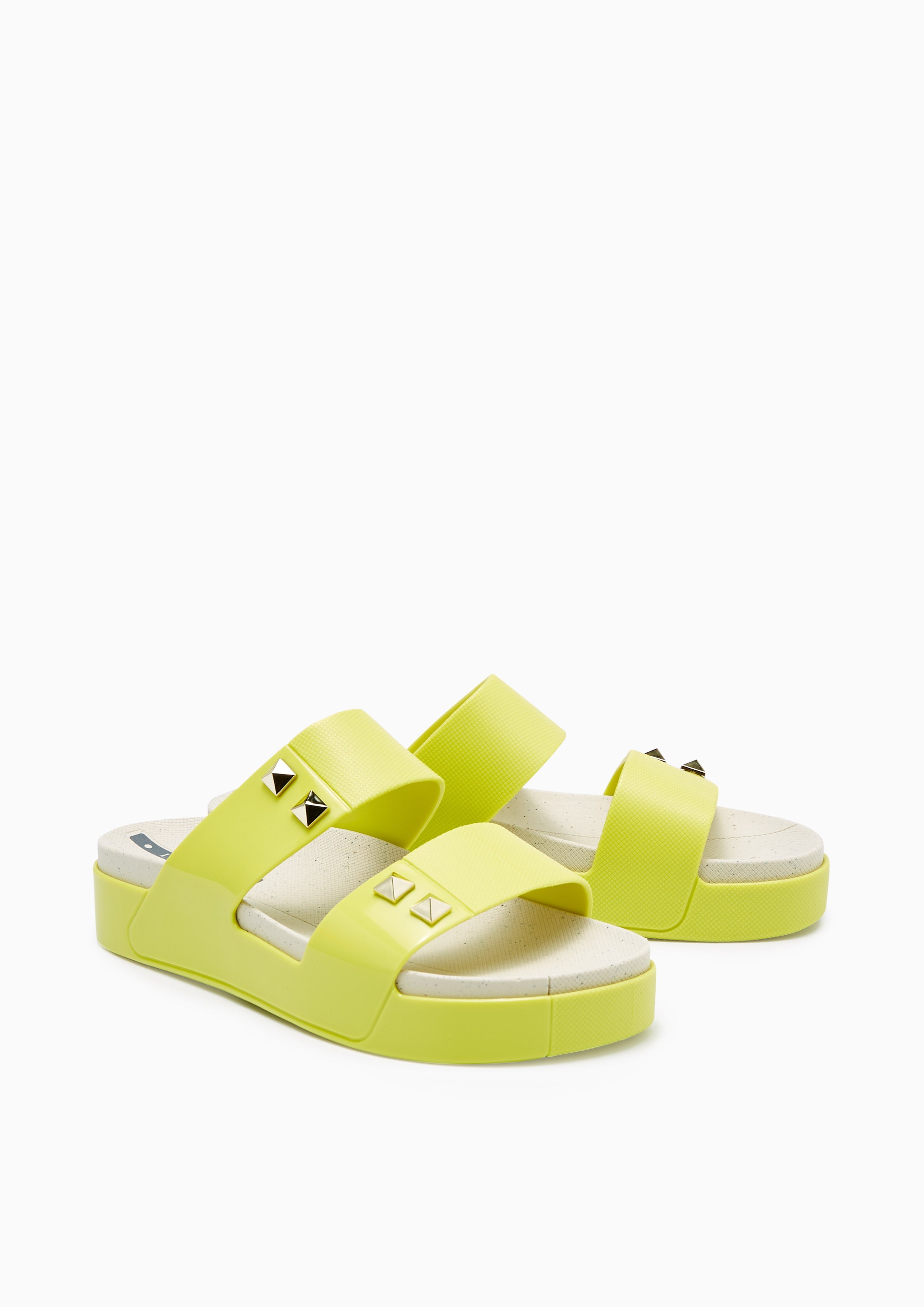 Boronia Flat Sandals Light Green