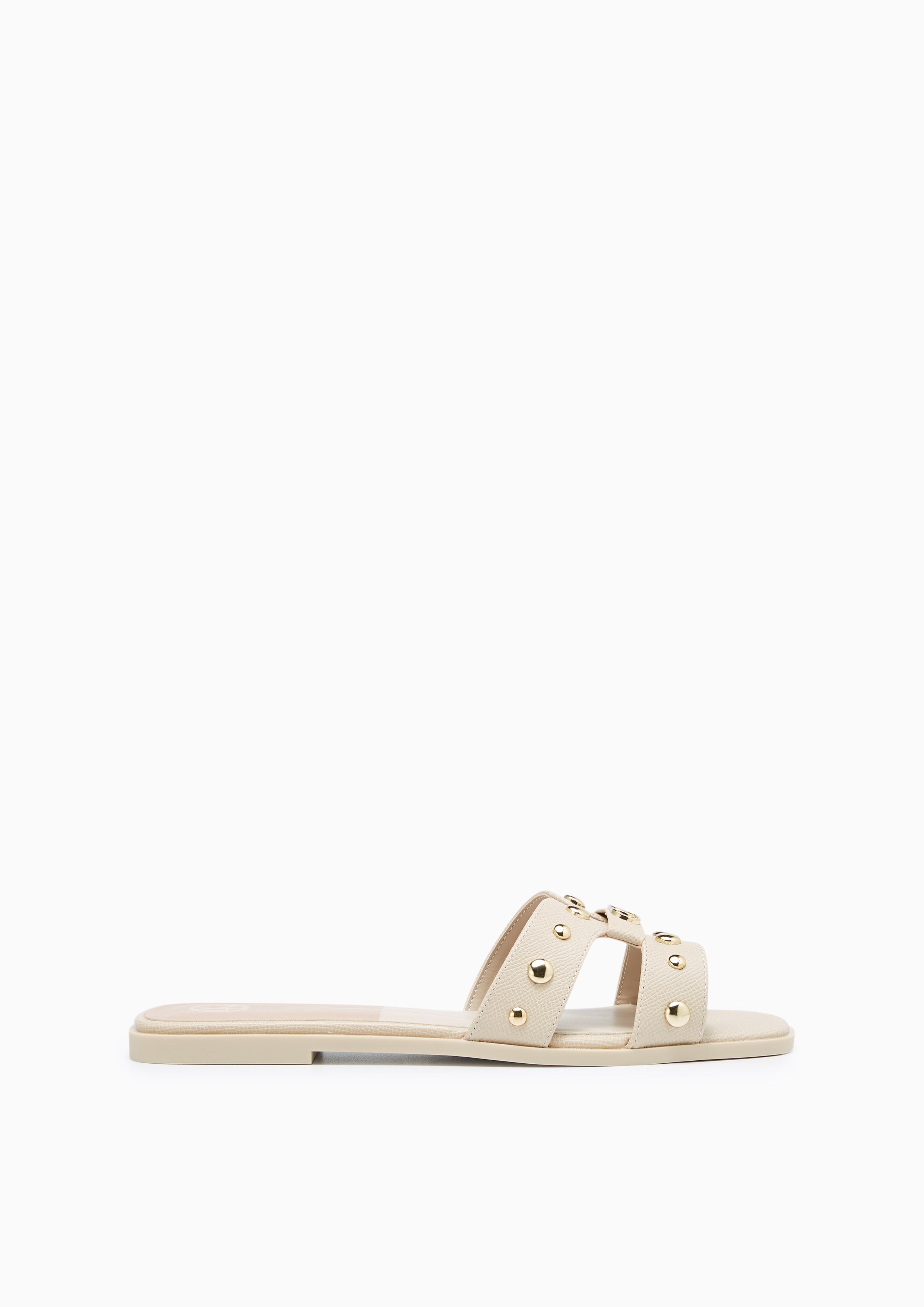 Hey Studs Sandals Ivory