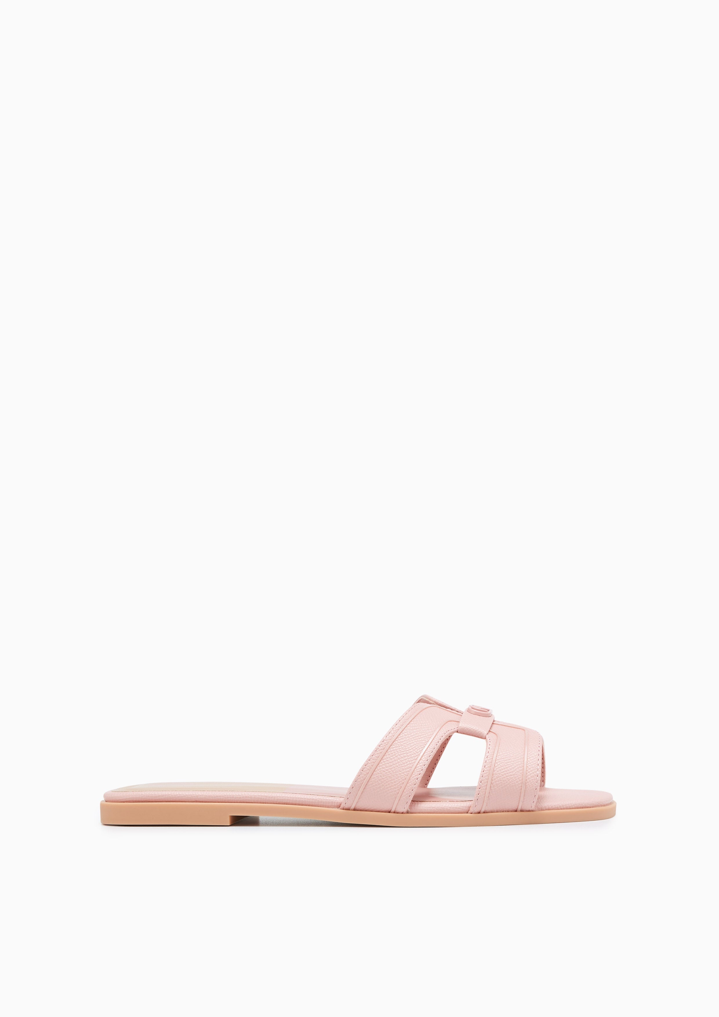 Hey Monotone Flat Sandals Pink