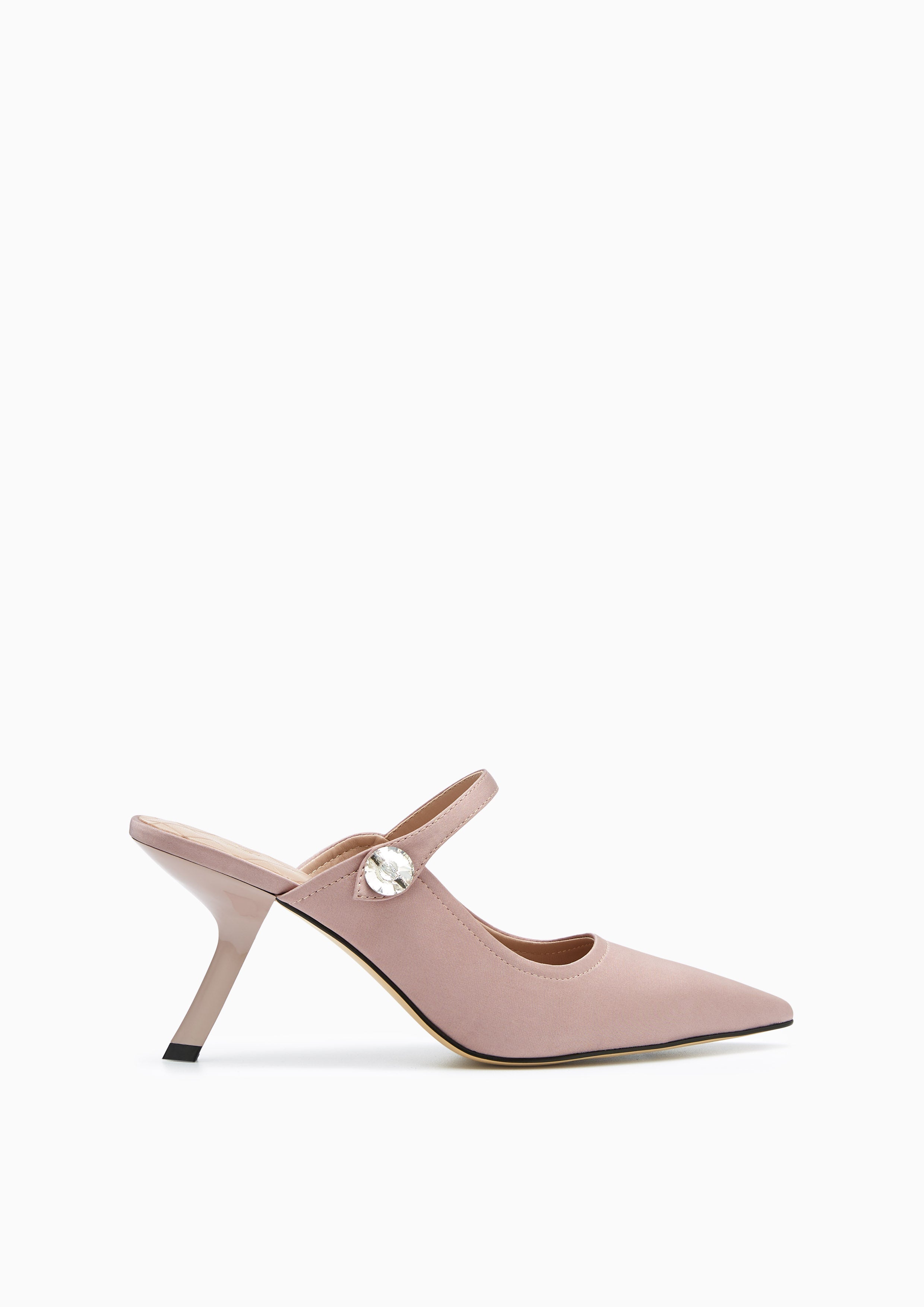 Pilar Mid Heel Pumps Taupe