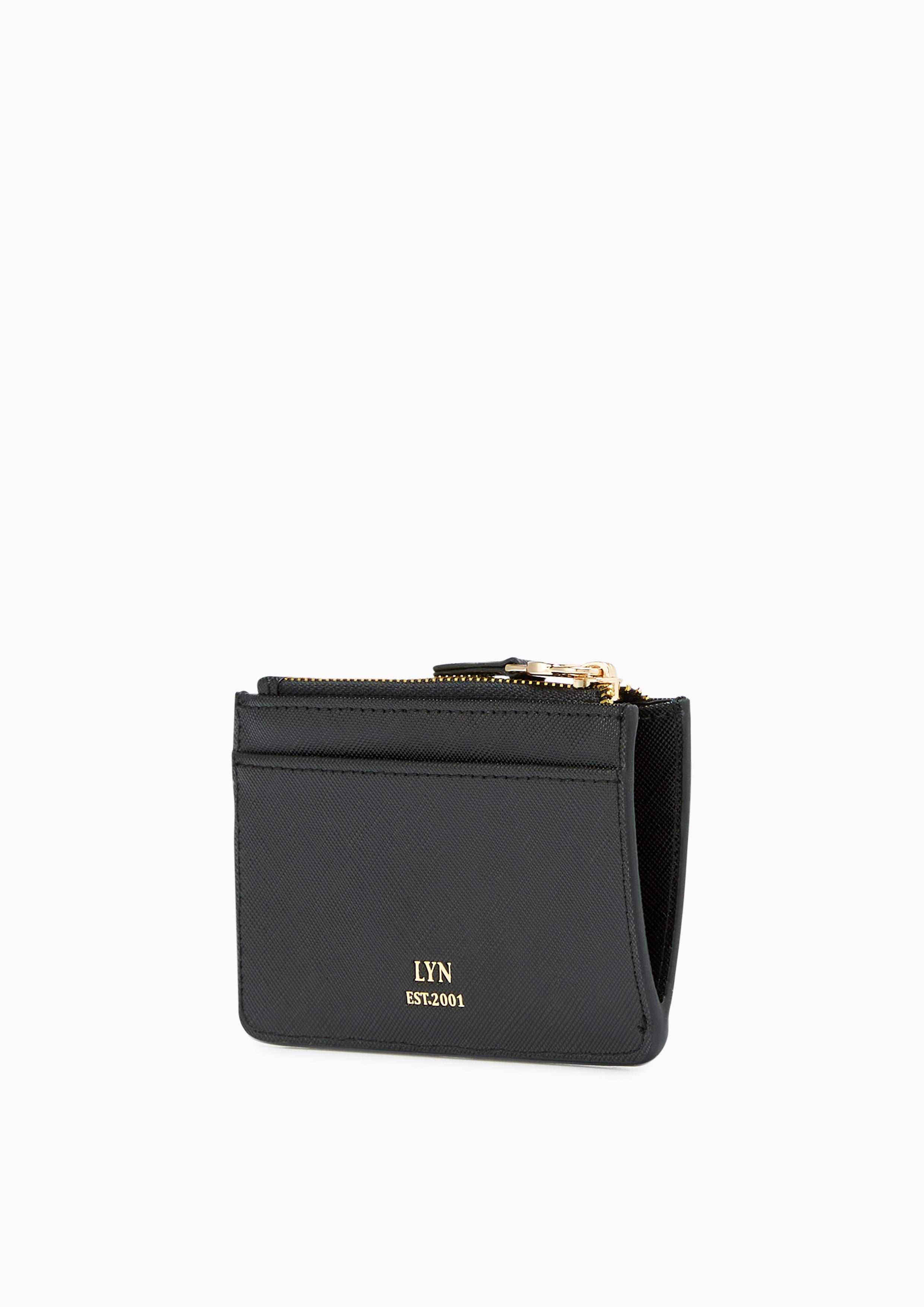 Tod Zipped Short Card Holder Black