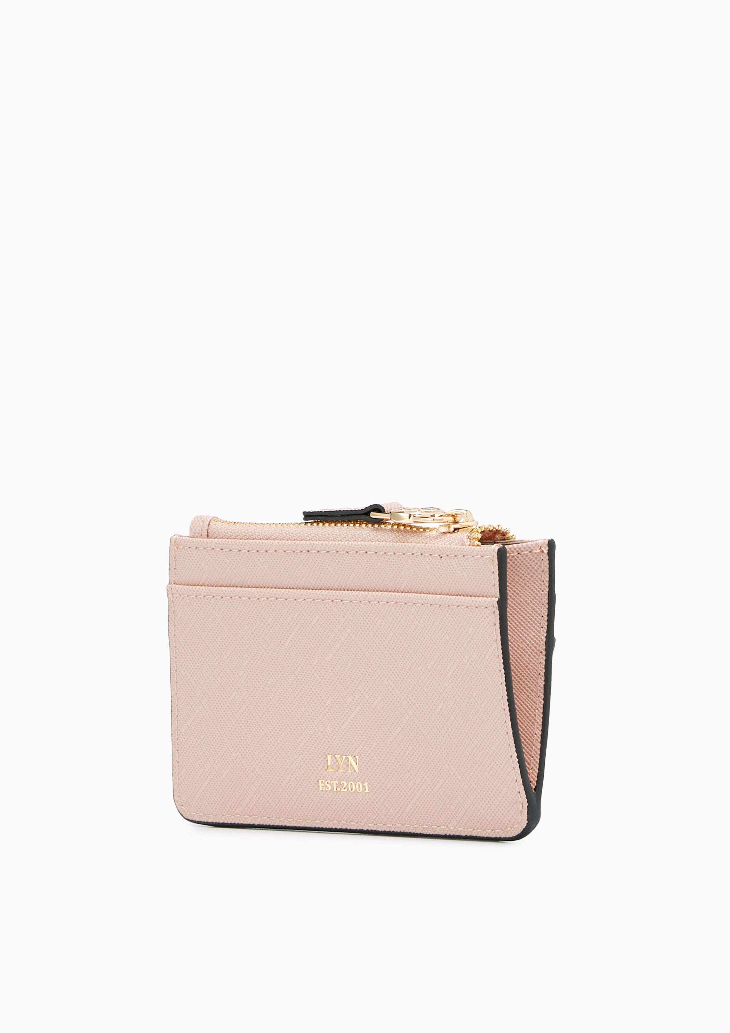 Tod Zipped Short Card Holder Pink