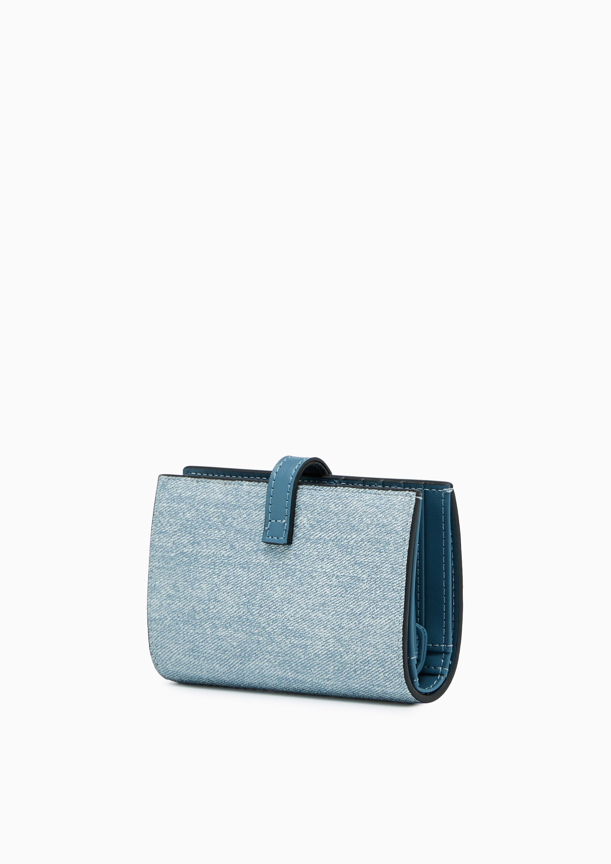 Nya Short Wallet Blue