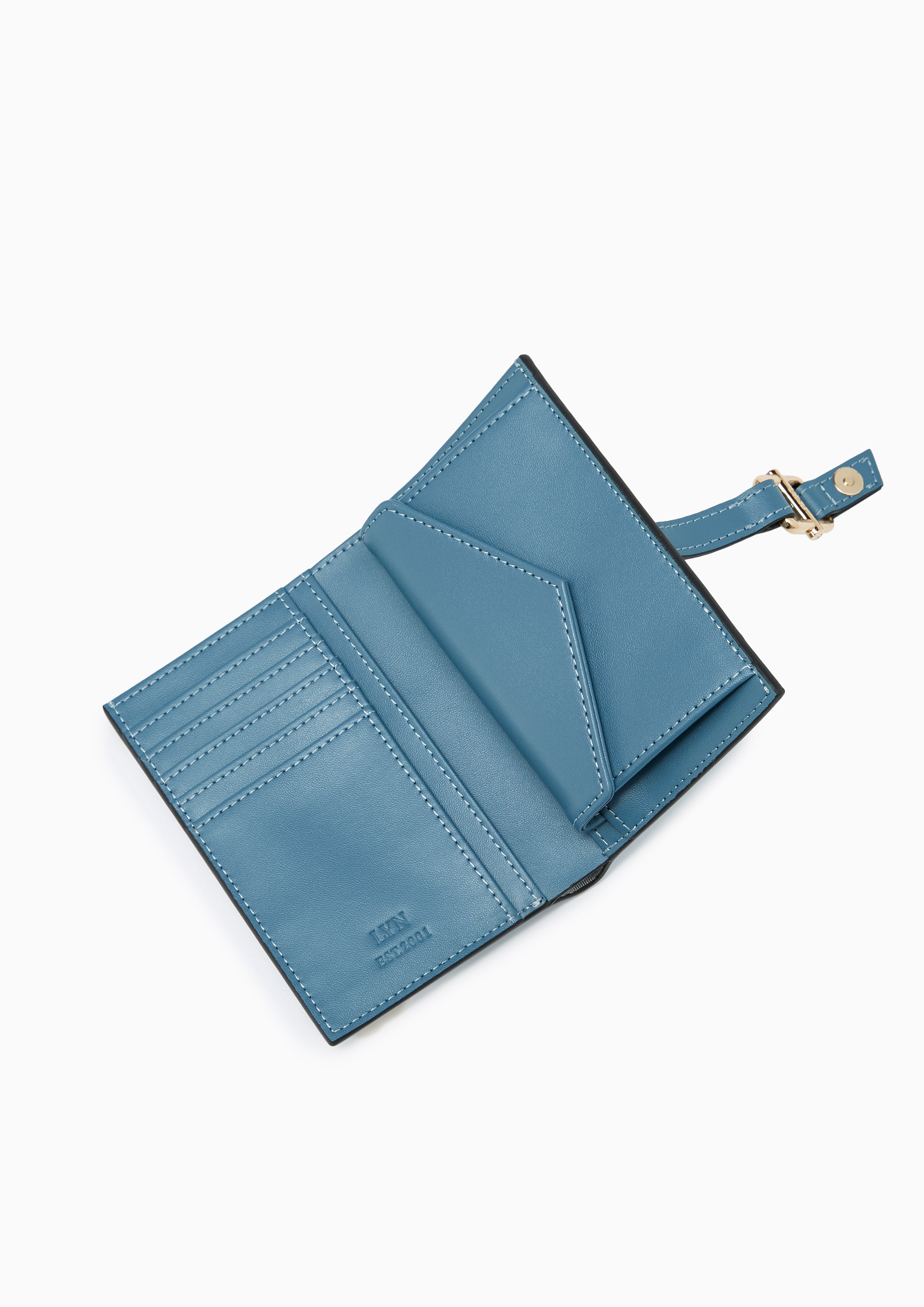 Nya Short Wallet Blue