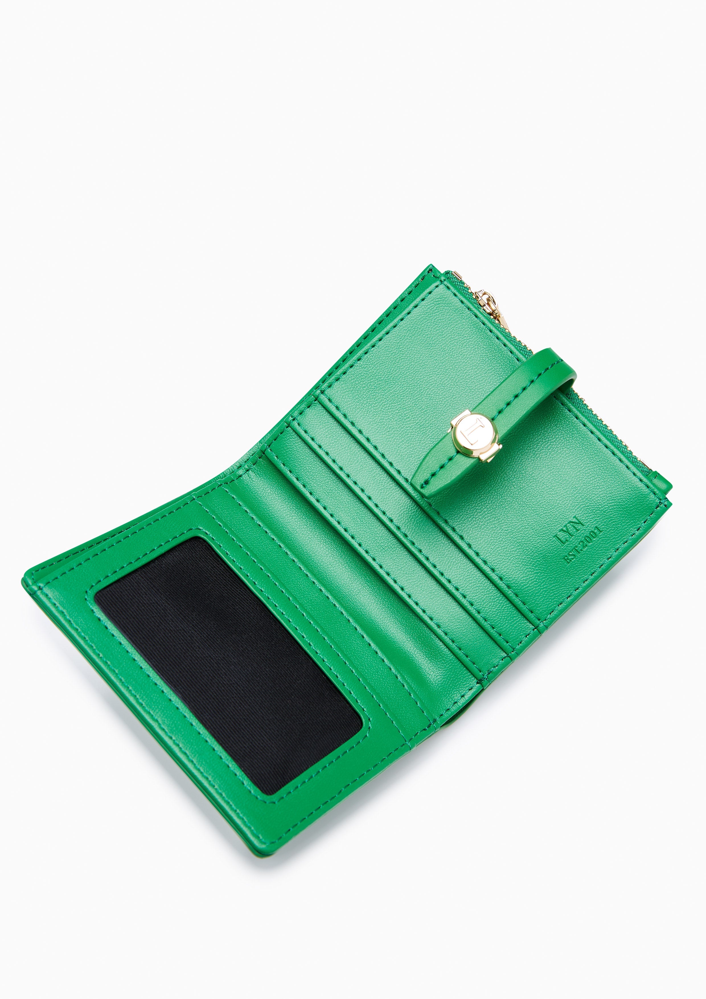 Brera Short Wallet Green