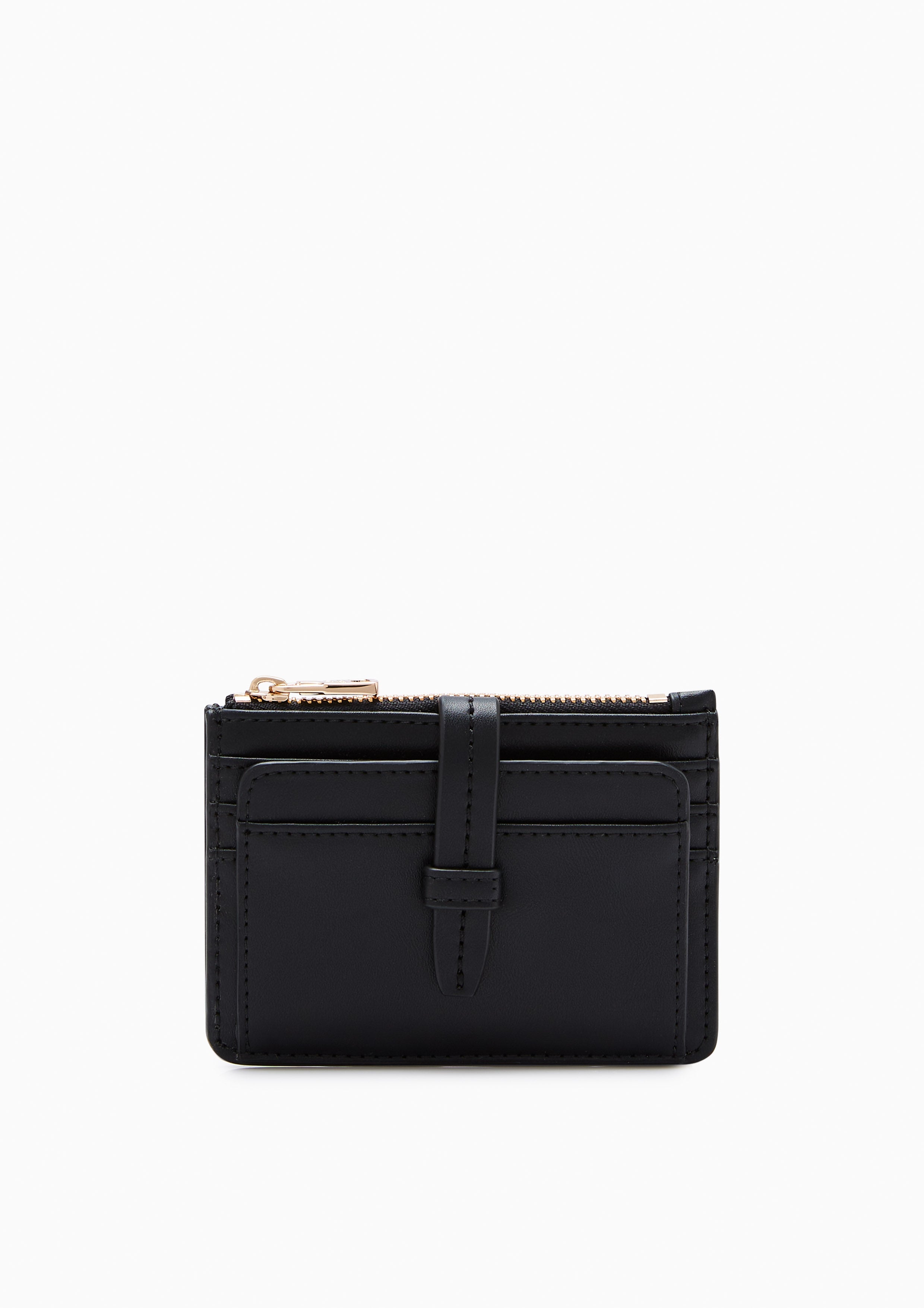 Brera Zip Card Holder Black