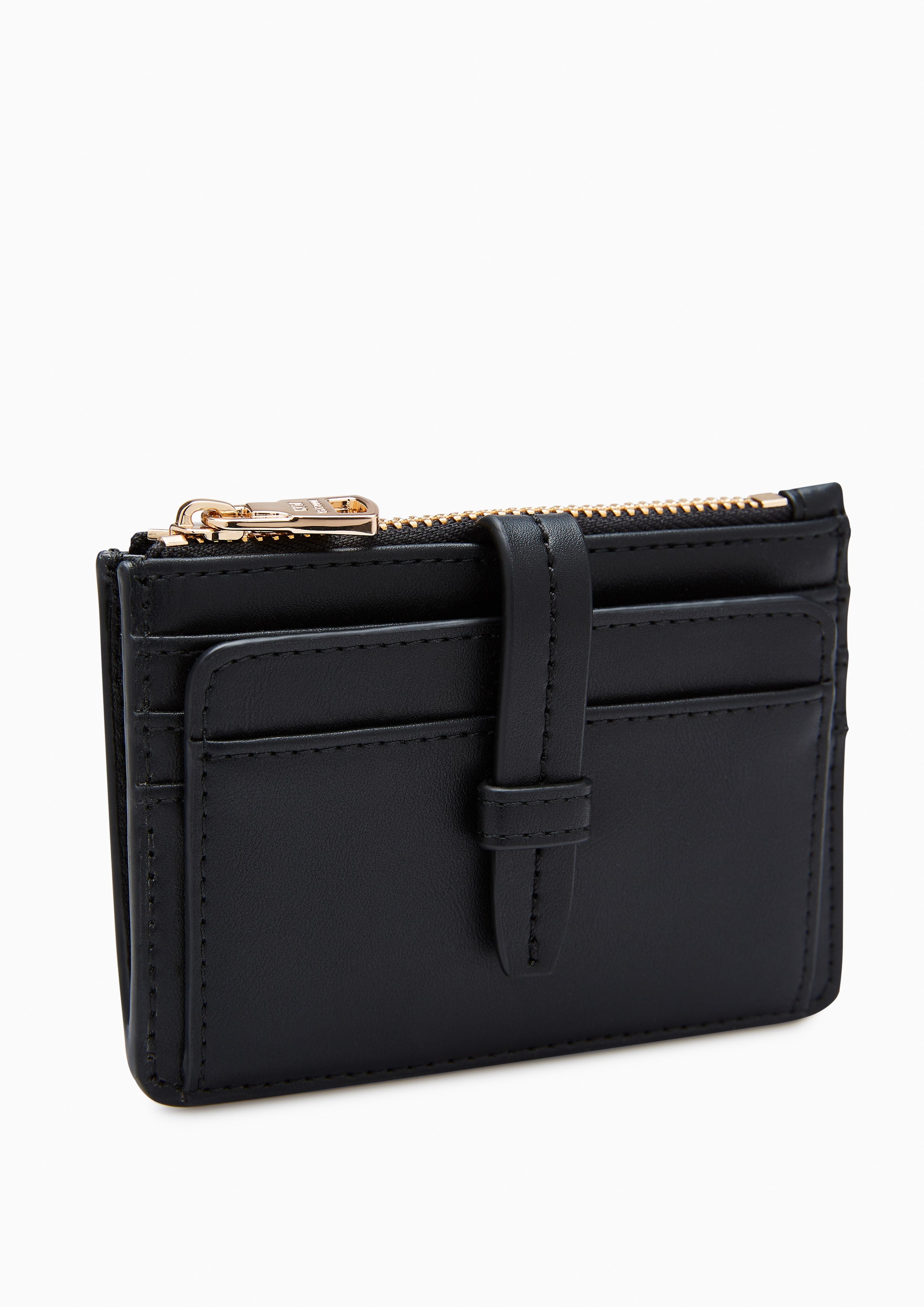 Brera Zip Card Holder Black