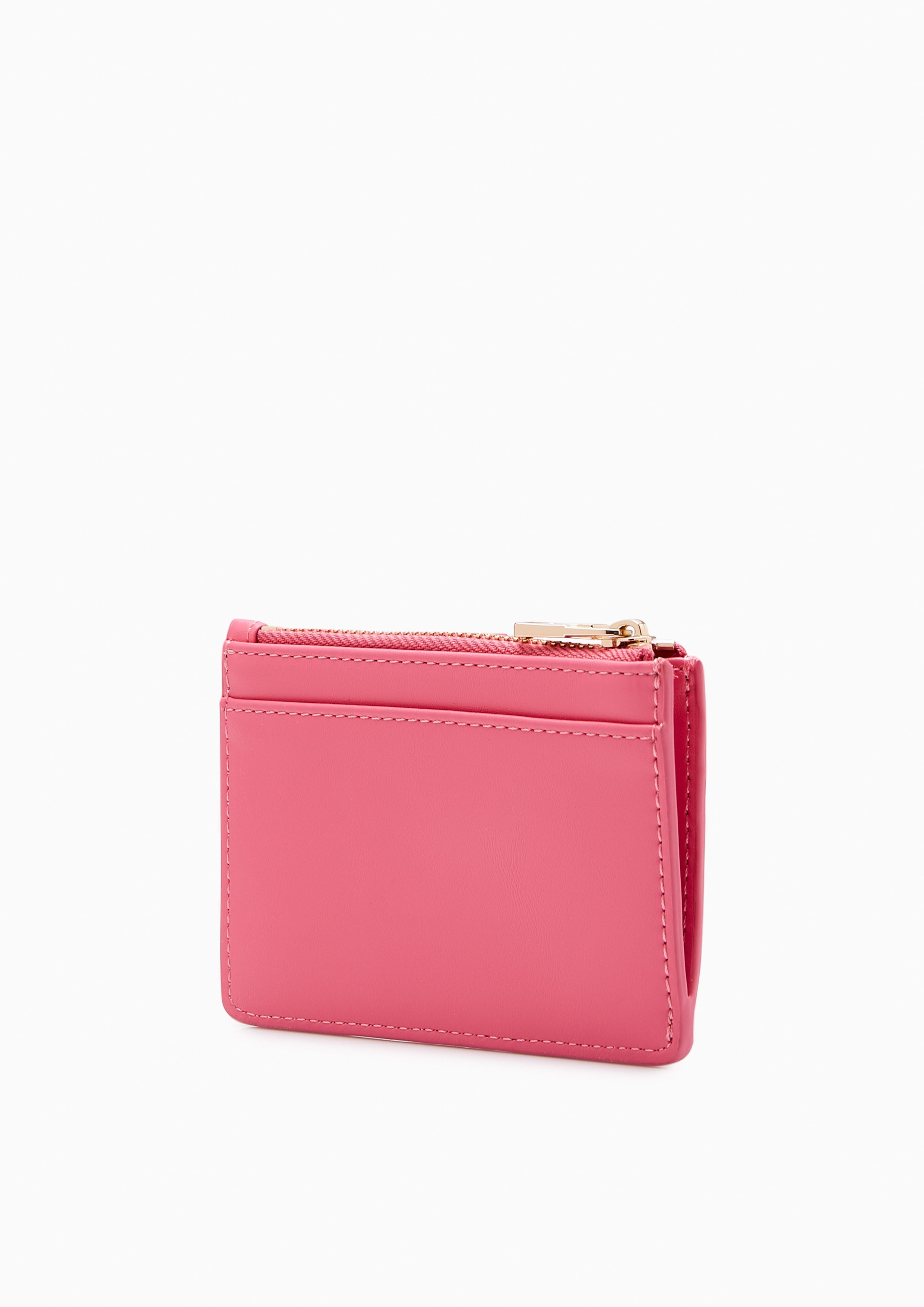 Brera Zip Card Holder Pink