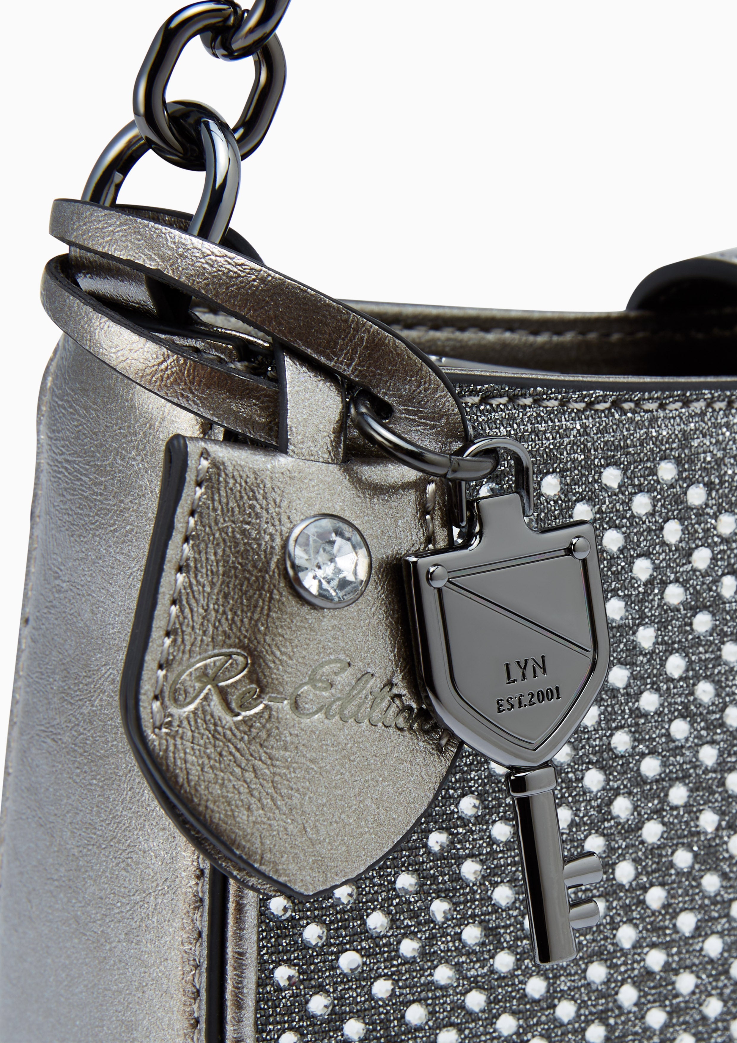 Ray Sparkle Shoulderbag Silver