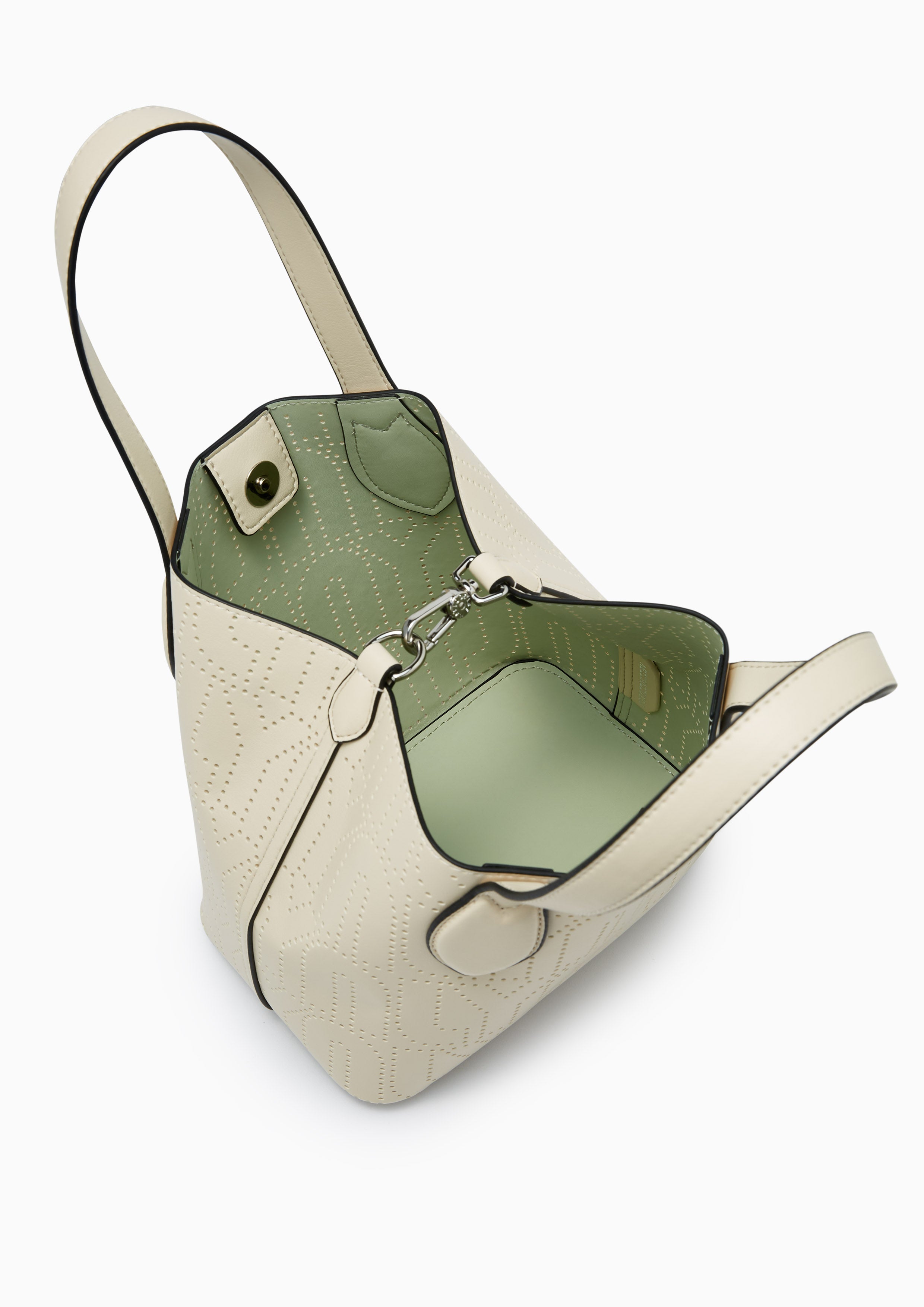 Tyla M Top Handle Bag Beige