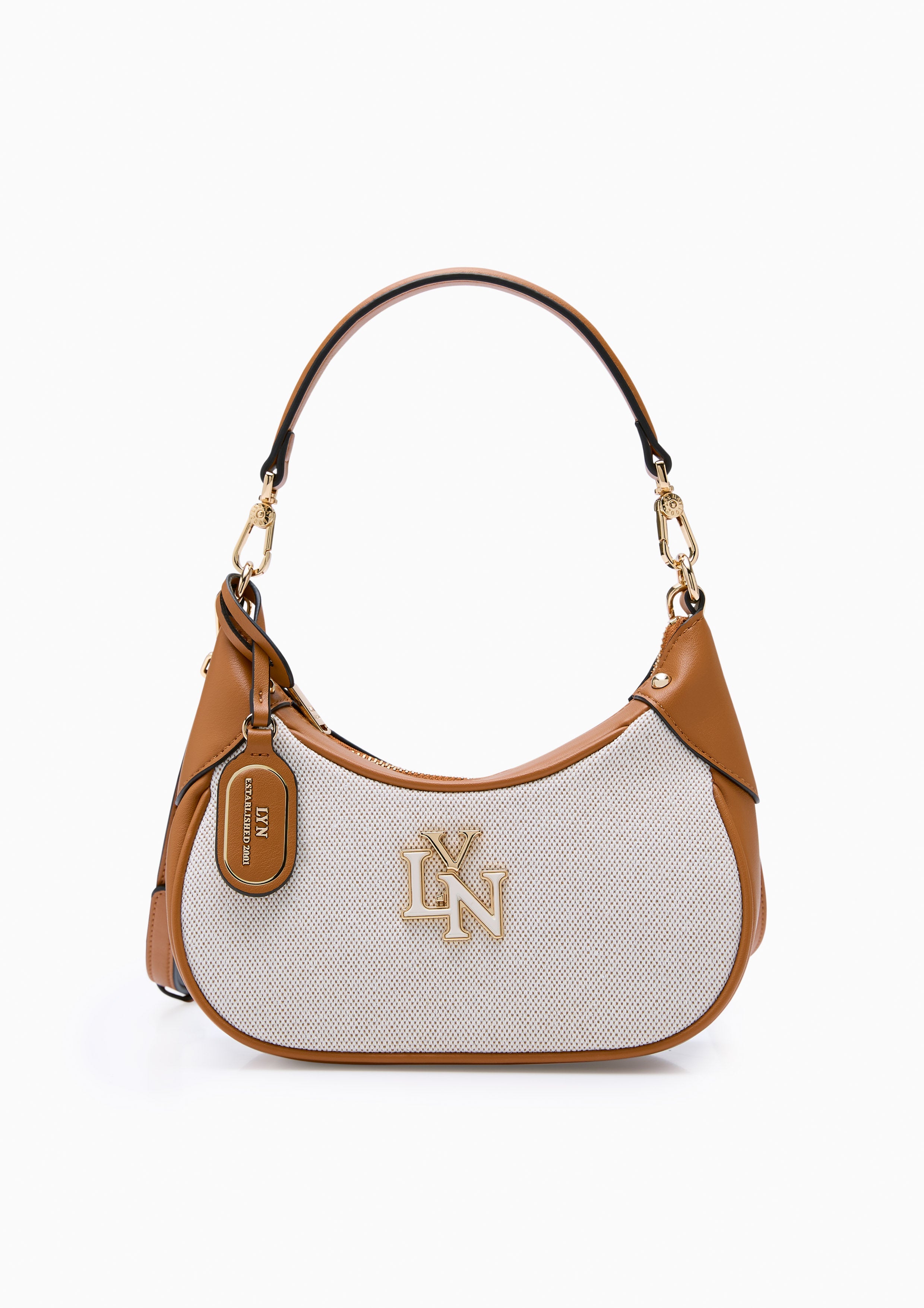 Gaston Craft S Shoulder Bag Ivory