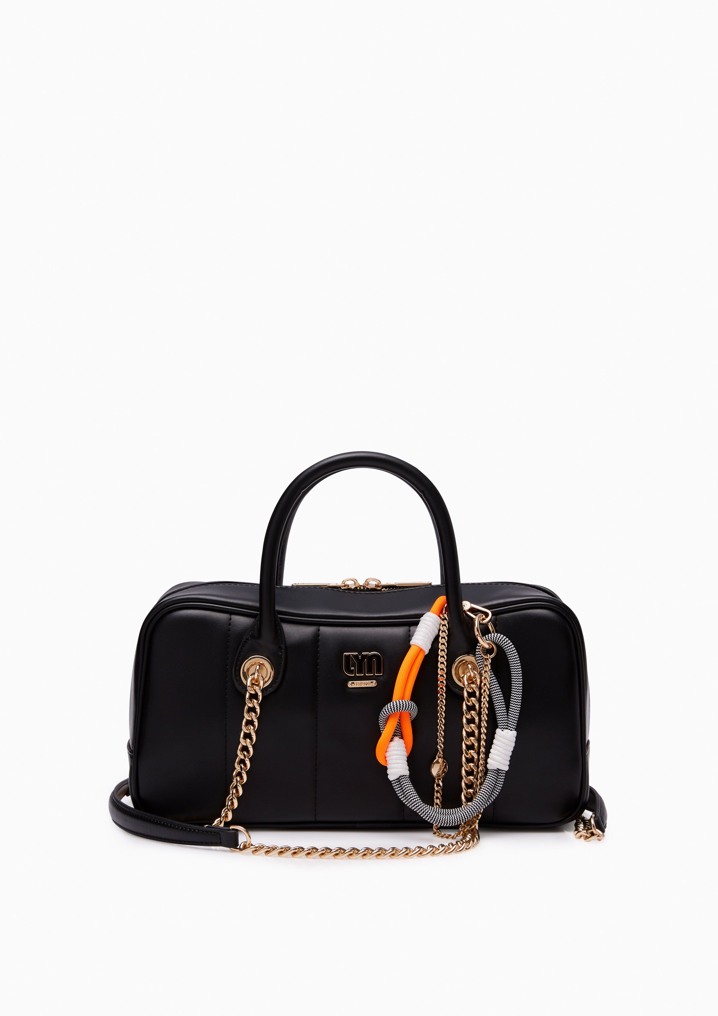 【LYN】VITORIA M TOP HANDLE BAG トップハンドルバッグ Vitoria M Top Handle Bag Black