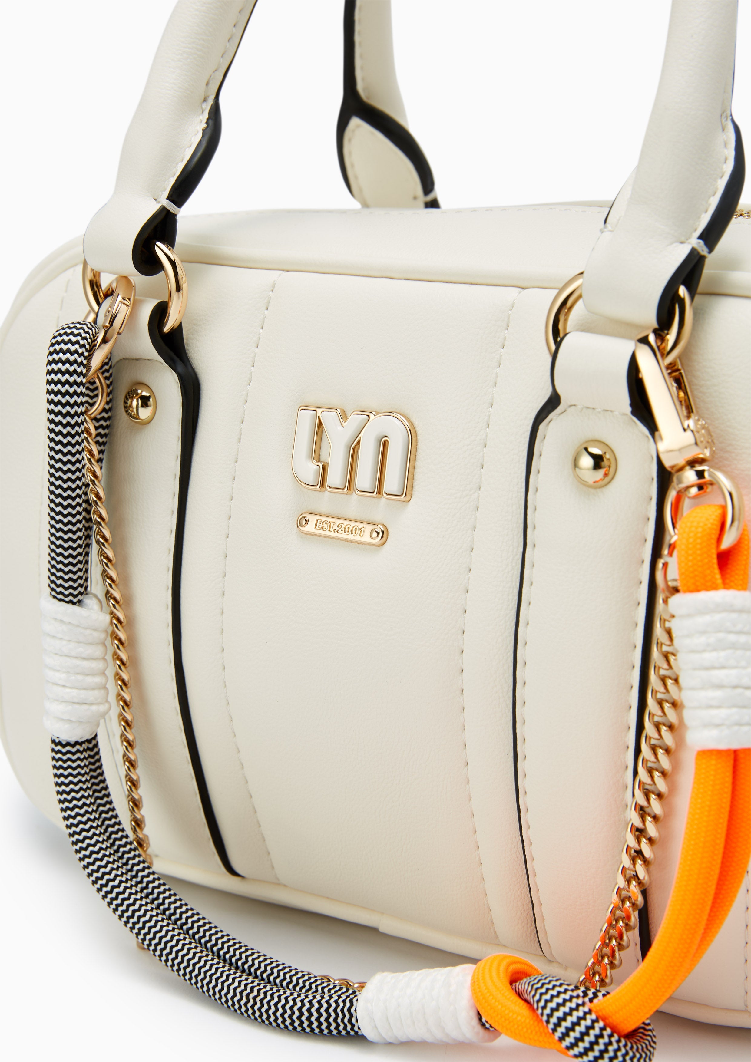 Vitoria Mini Top Handle Bag Off-White