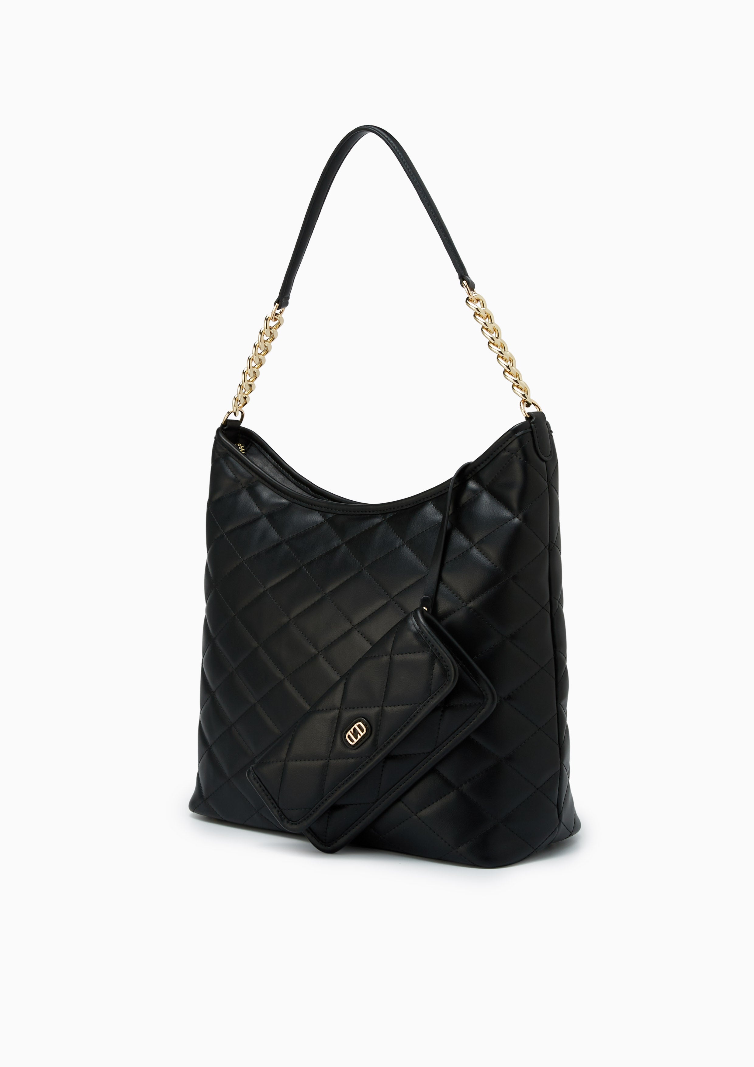 Astor Ida Hobo Shoulder Bag Black