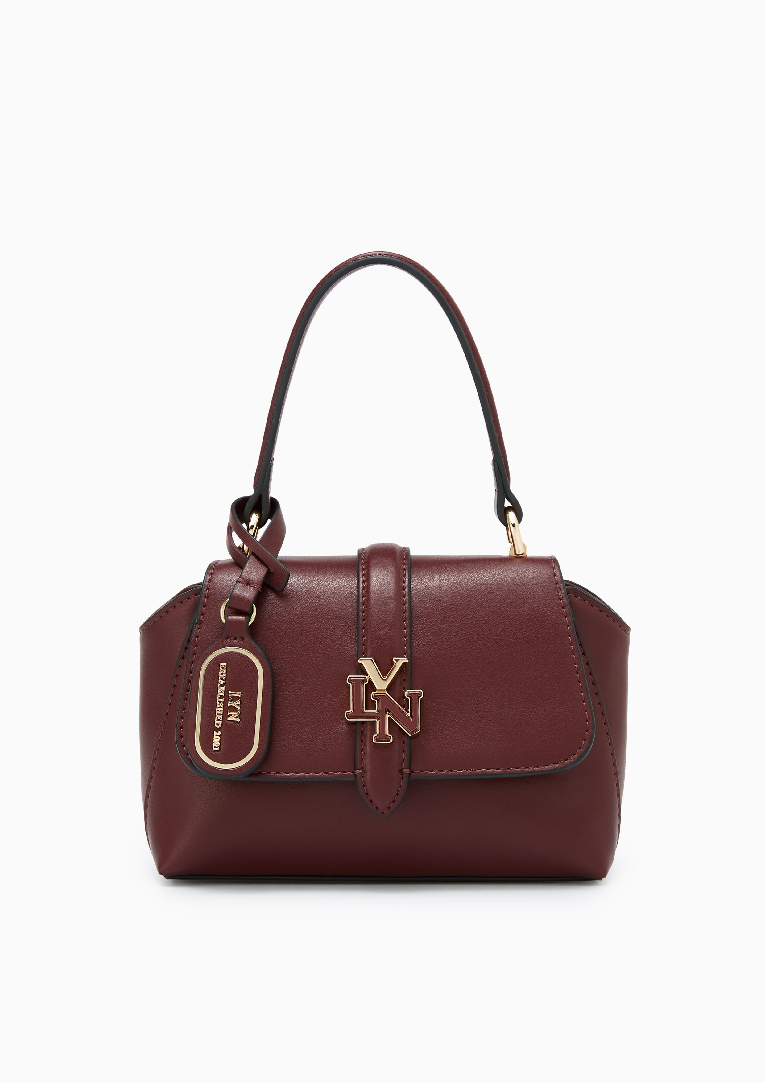 Jolene S Top Handle Bag Dark Red