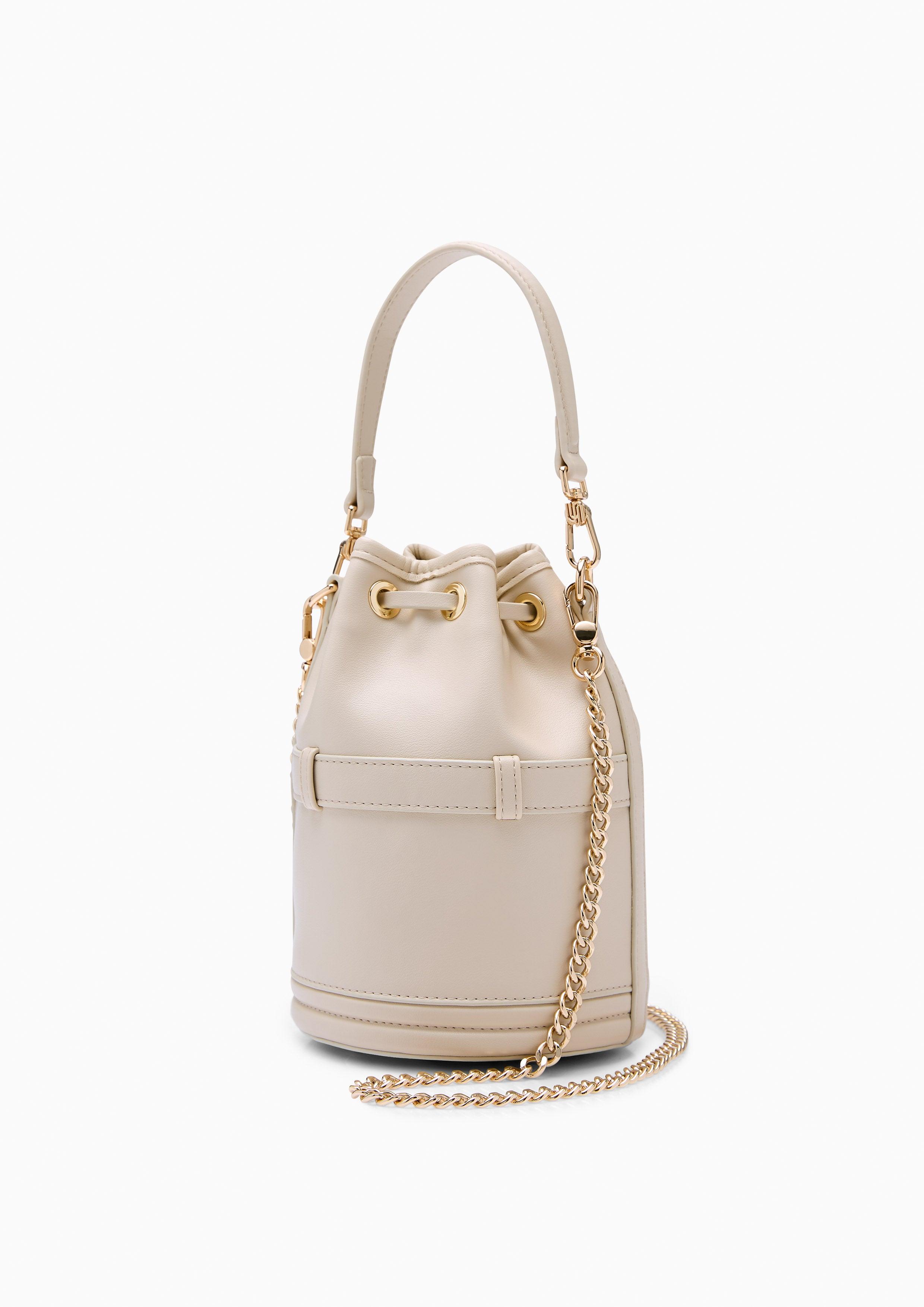 Poppin Inf Mini Bucket Beige
