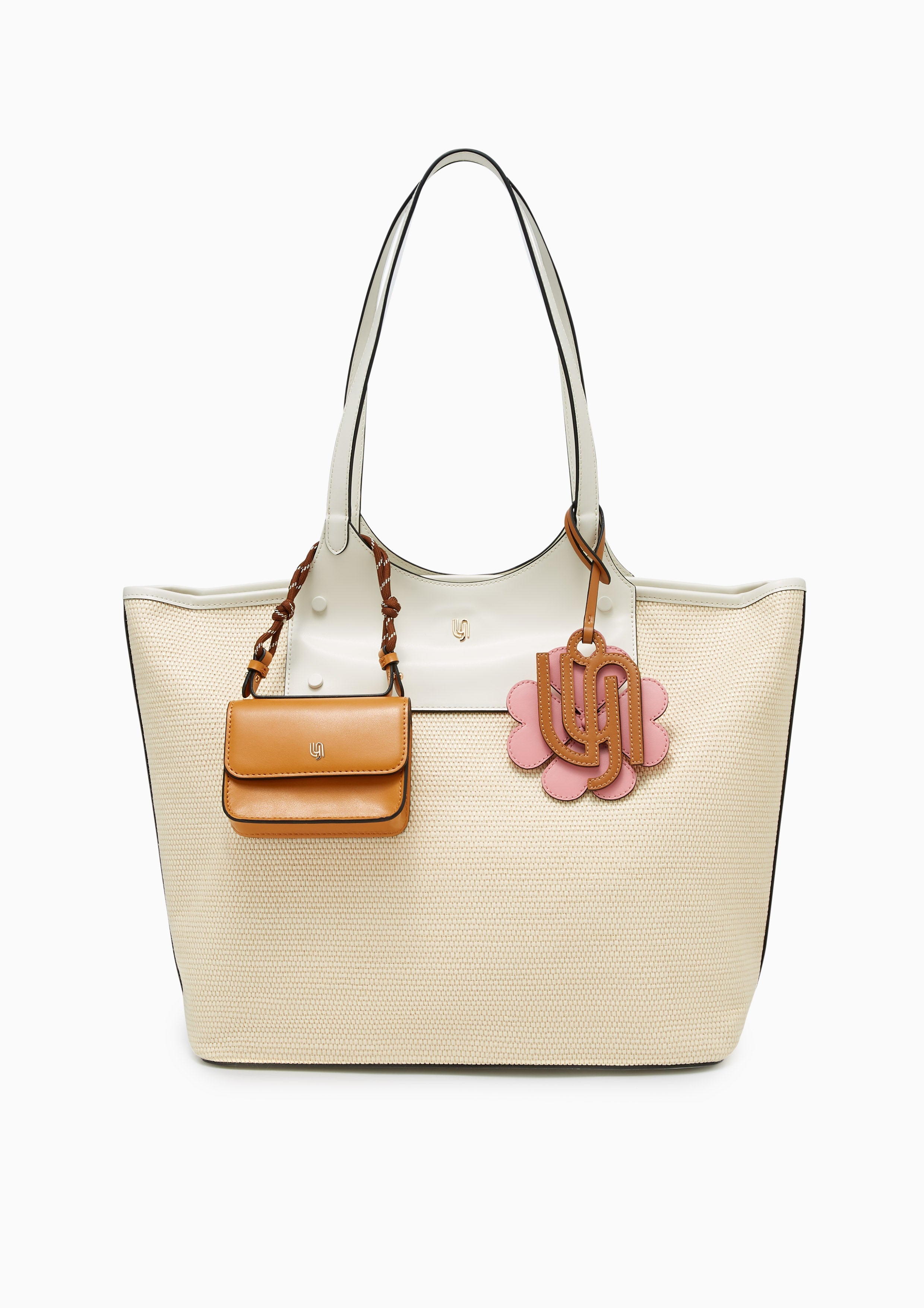 The Garden Infinite L Tote Bag Beige