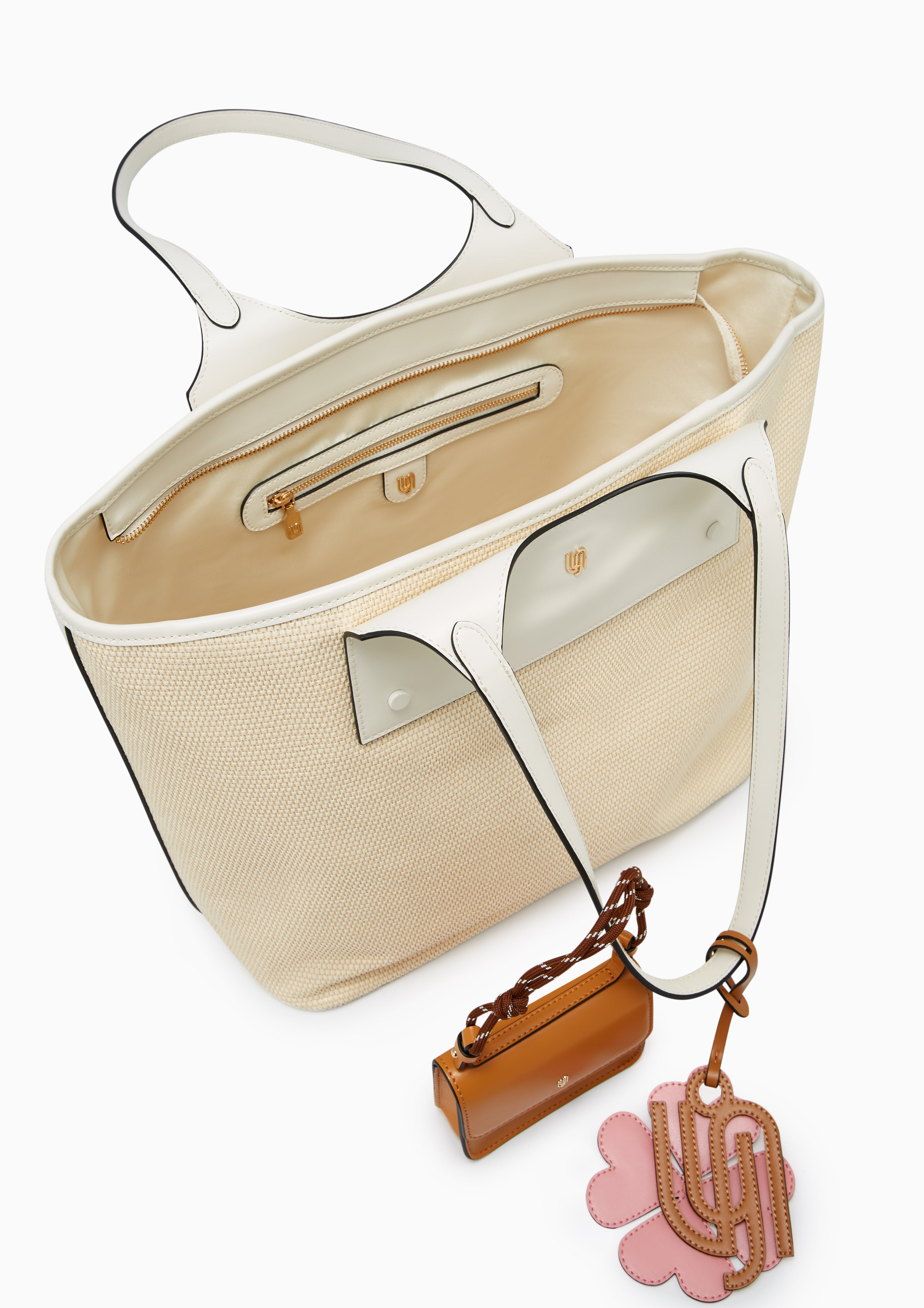 The Garden Infinite L Tote Bag Beige