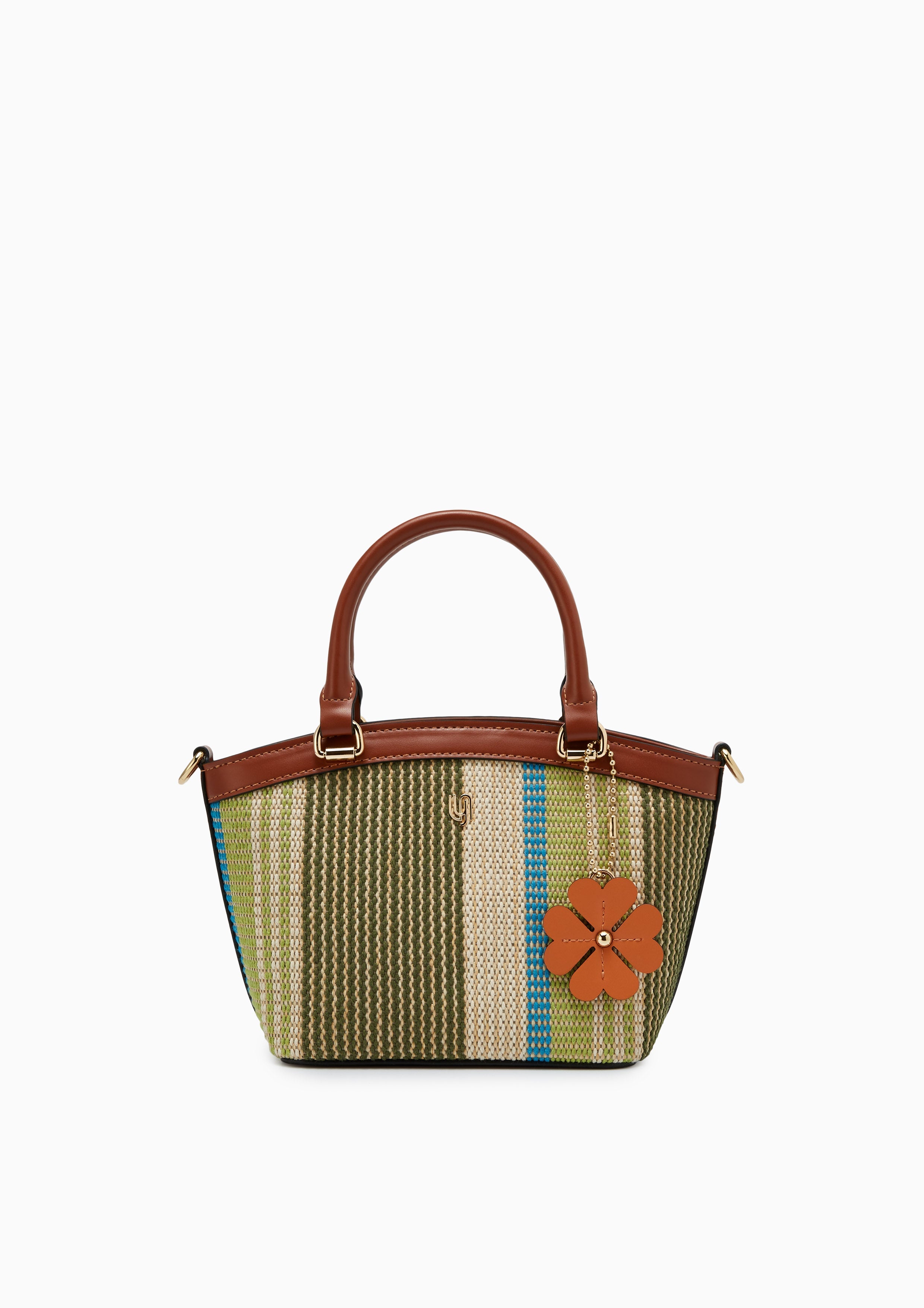 The Garden Infinite S Top Handle Bag Green