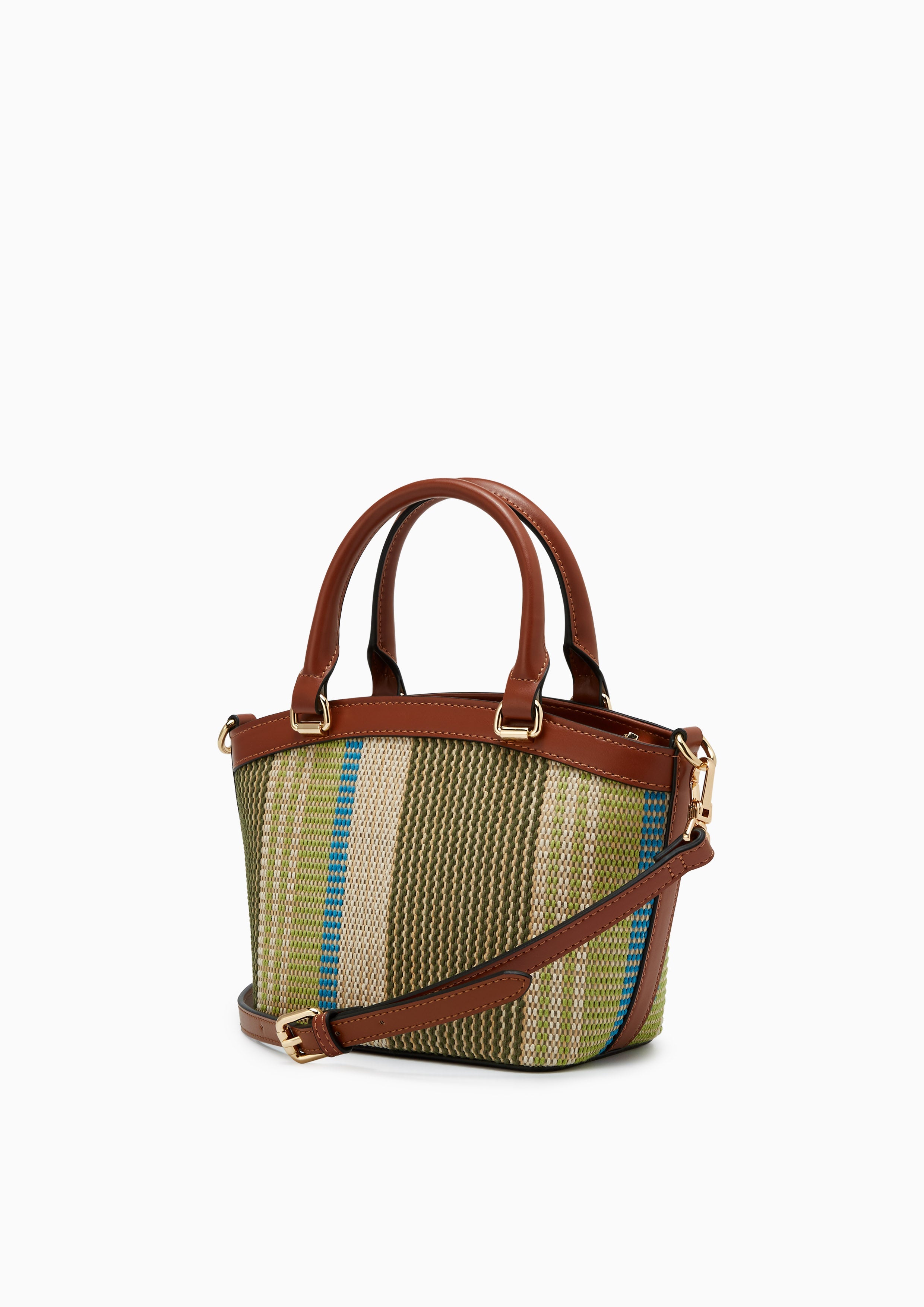 The Garden Infinite S Top Handle Bag Green
